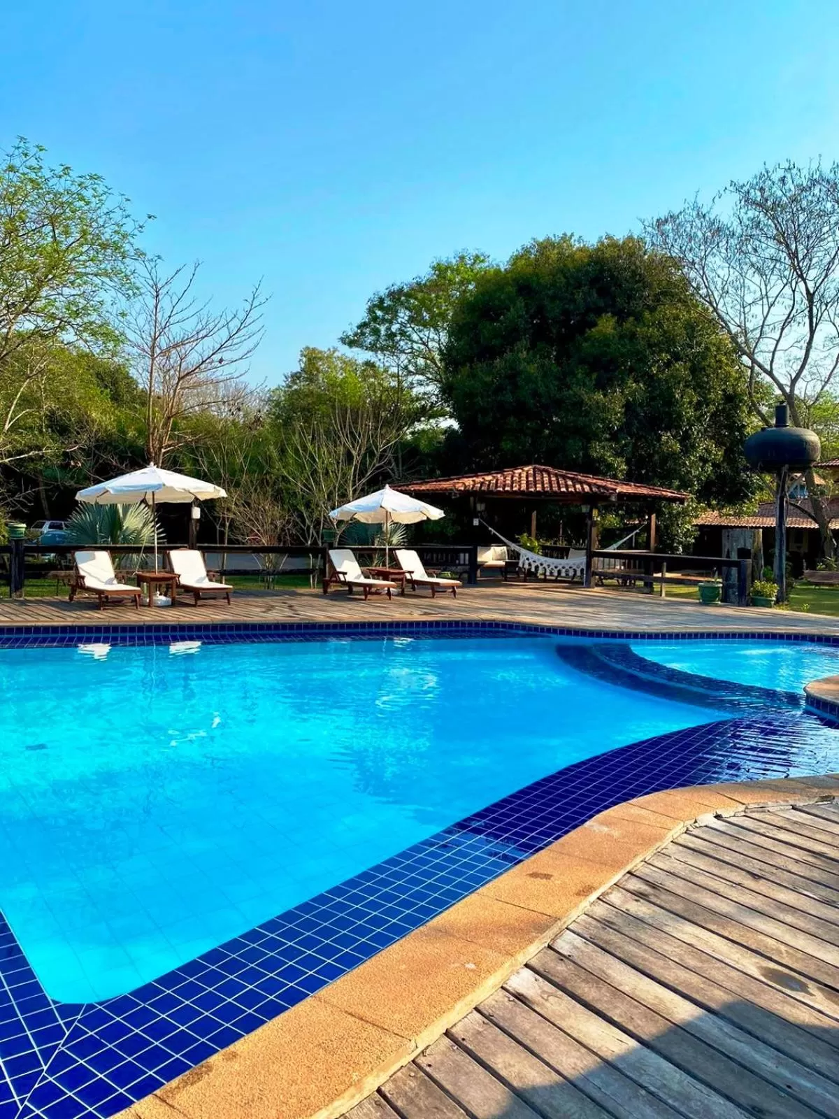 Pool view in Hotel Santa Esmeralda