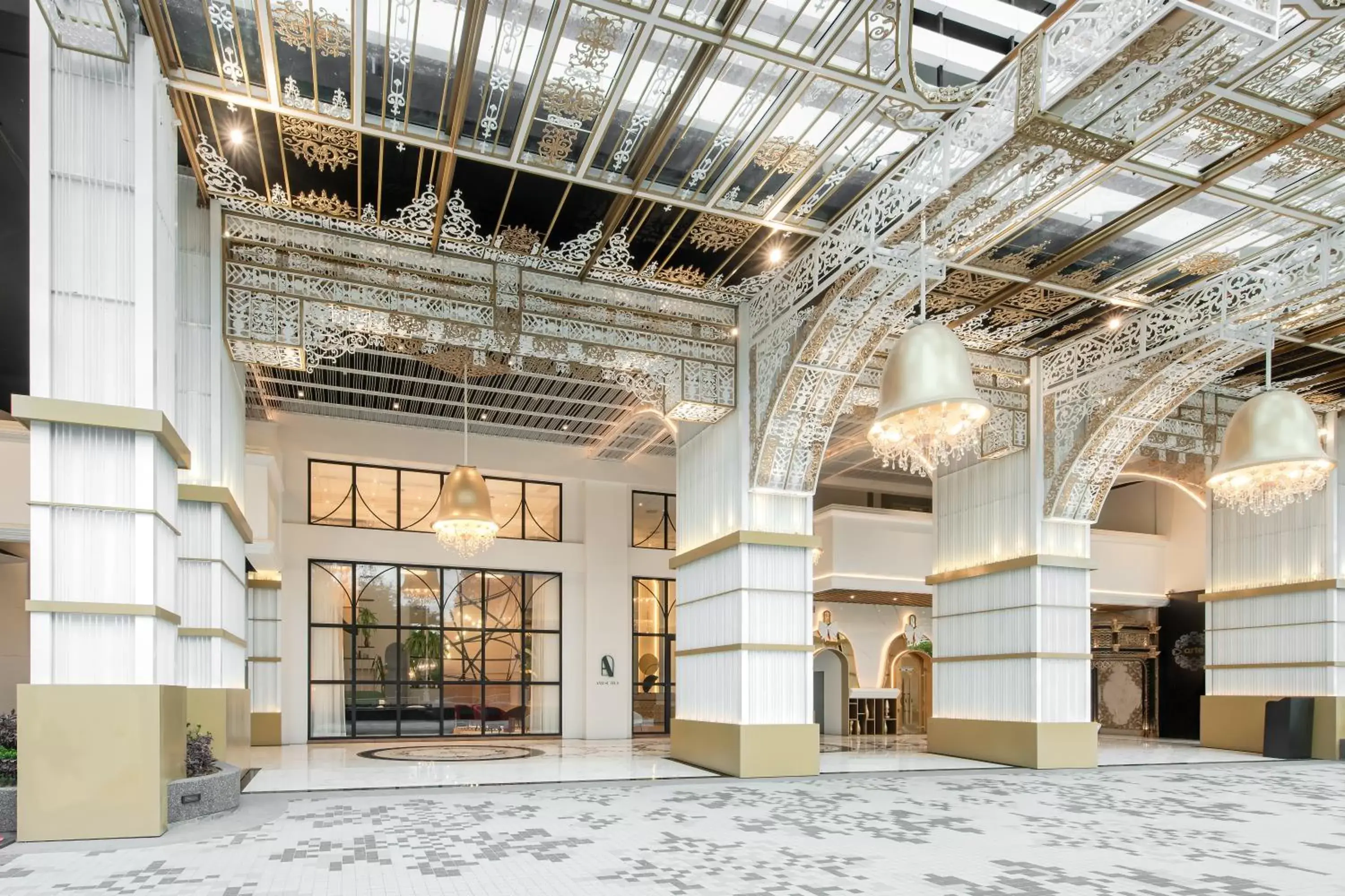 Facade/entrance in AMI Suites - Arte Mont Kiara Facade/entrance in AMI Suites - Arte Mont Kiara