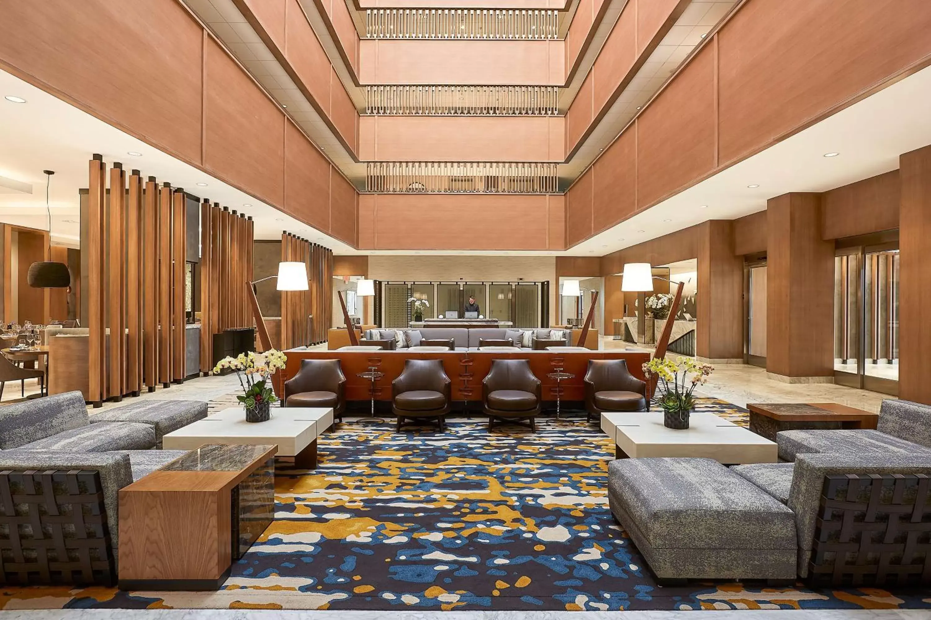 Lobby or reception in Hyatt Regency Newport Beach West Lobby or reception in Hyatt Regency Newport Beach West