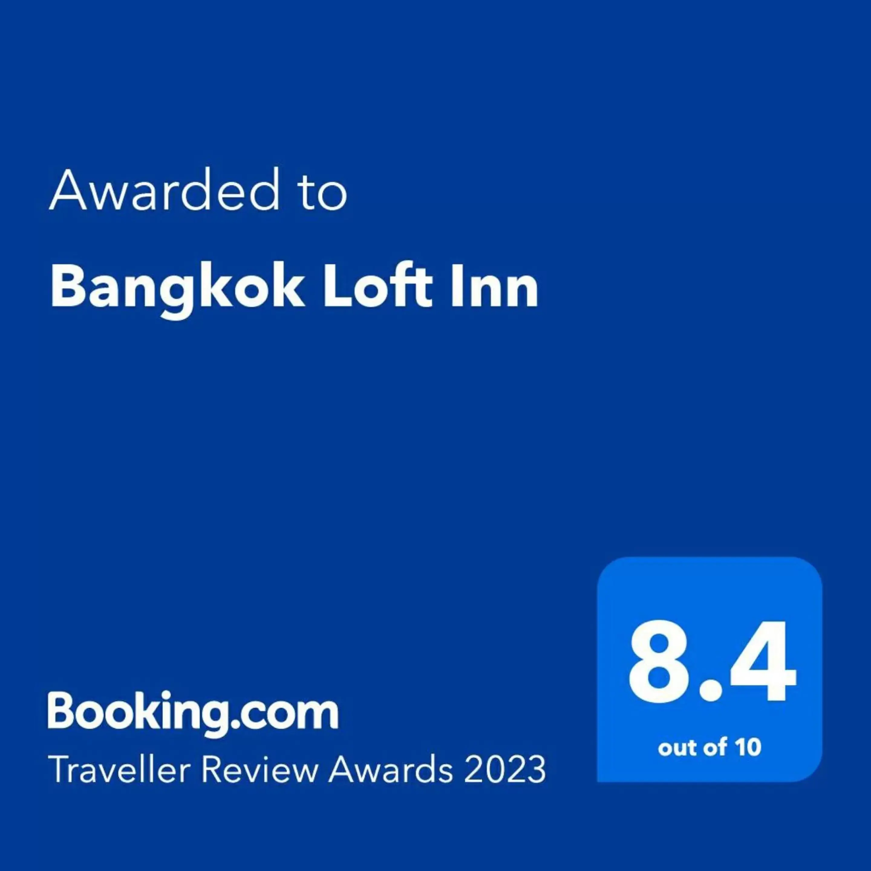 Certificate/Award, Logo/Certificate/Sign/Award in Bangkok Loft Inn