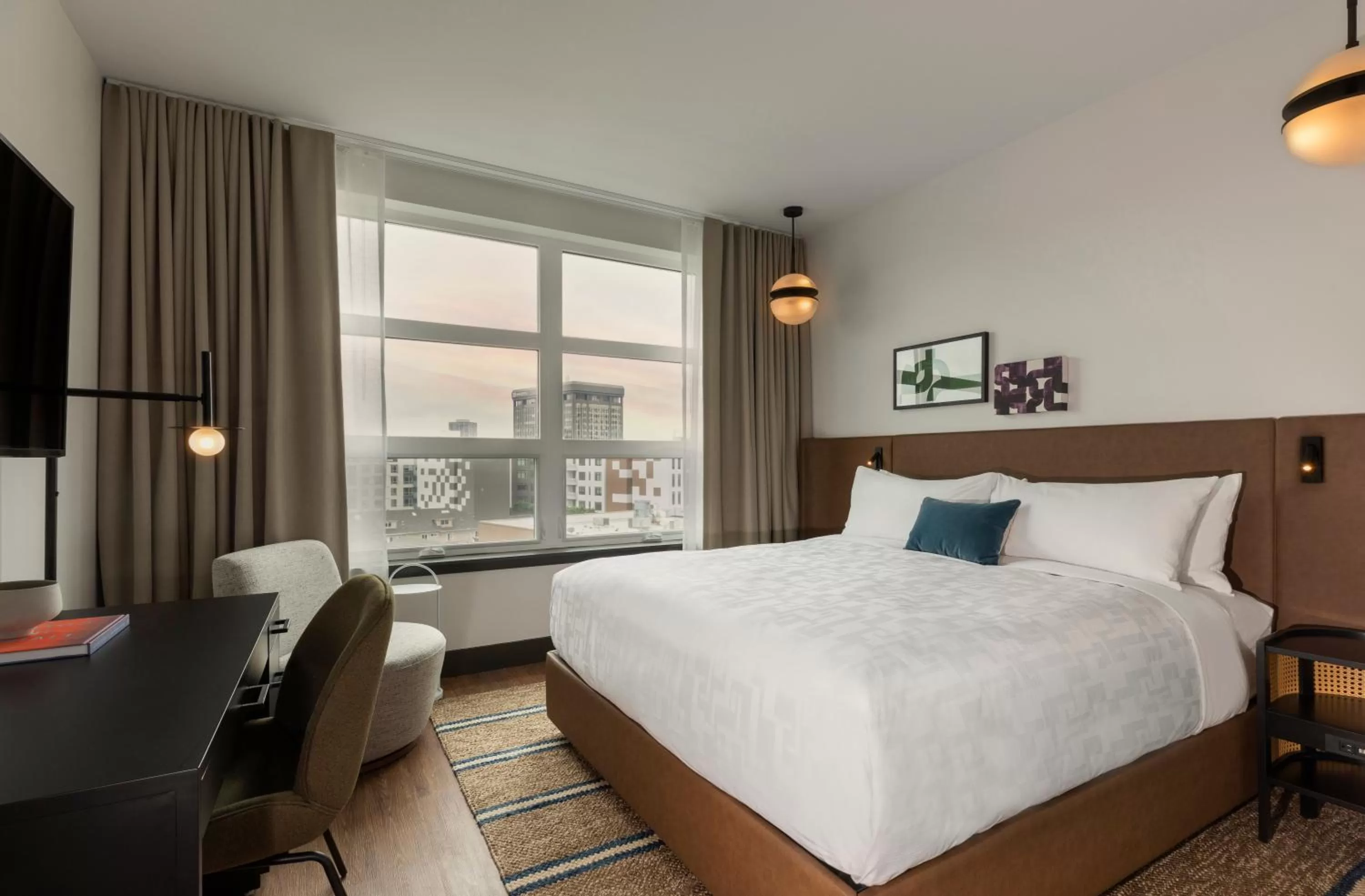 Photo of the whole room, Bed in Kissel Uptown Oakland, in the Unbound Collection by Hyatt