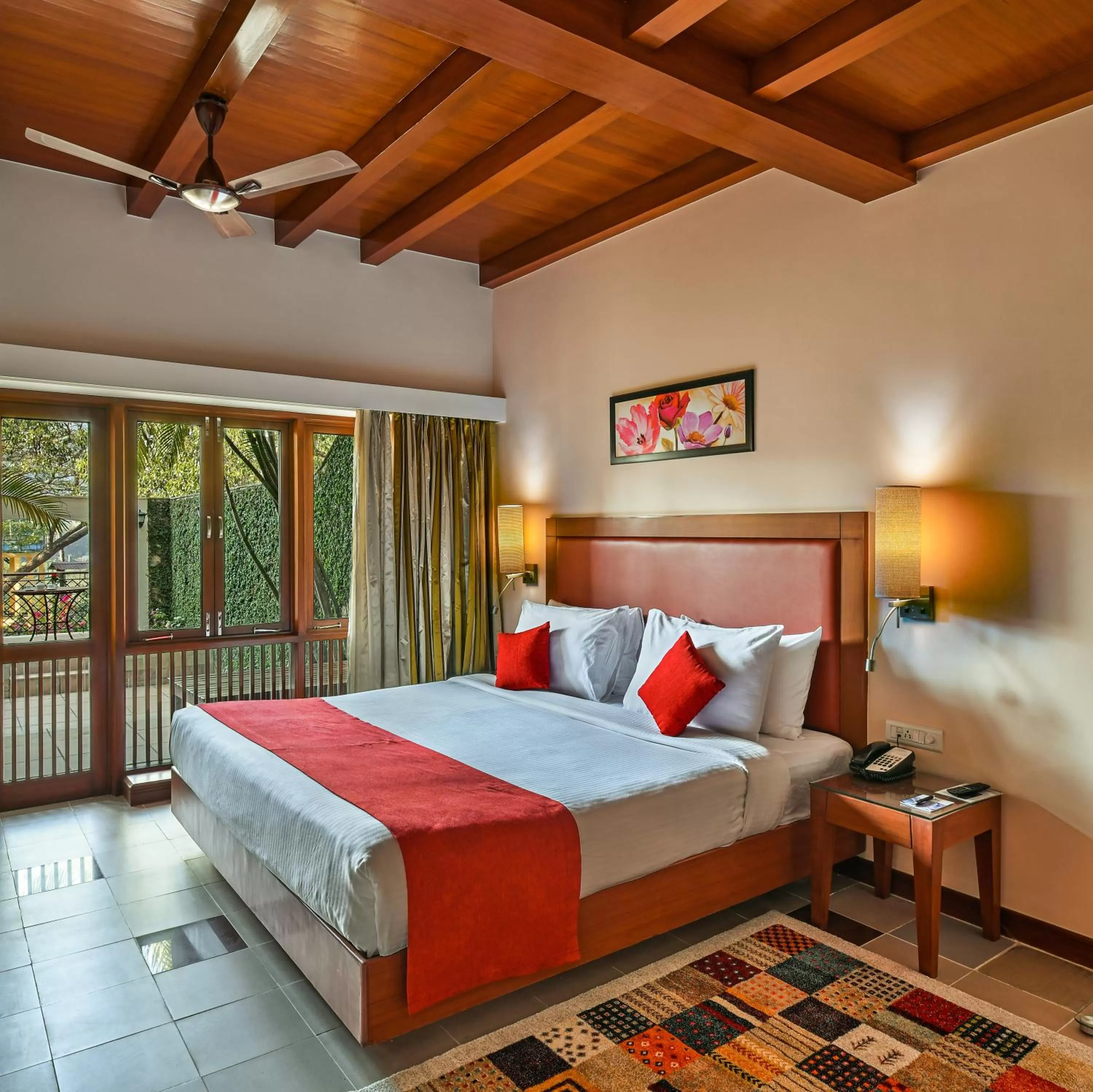 Bed in Fariyas Resort Lonavala
