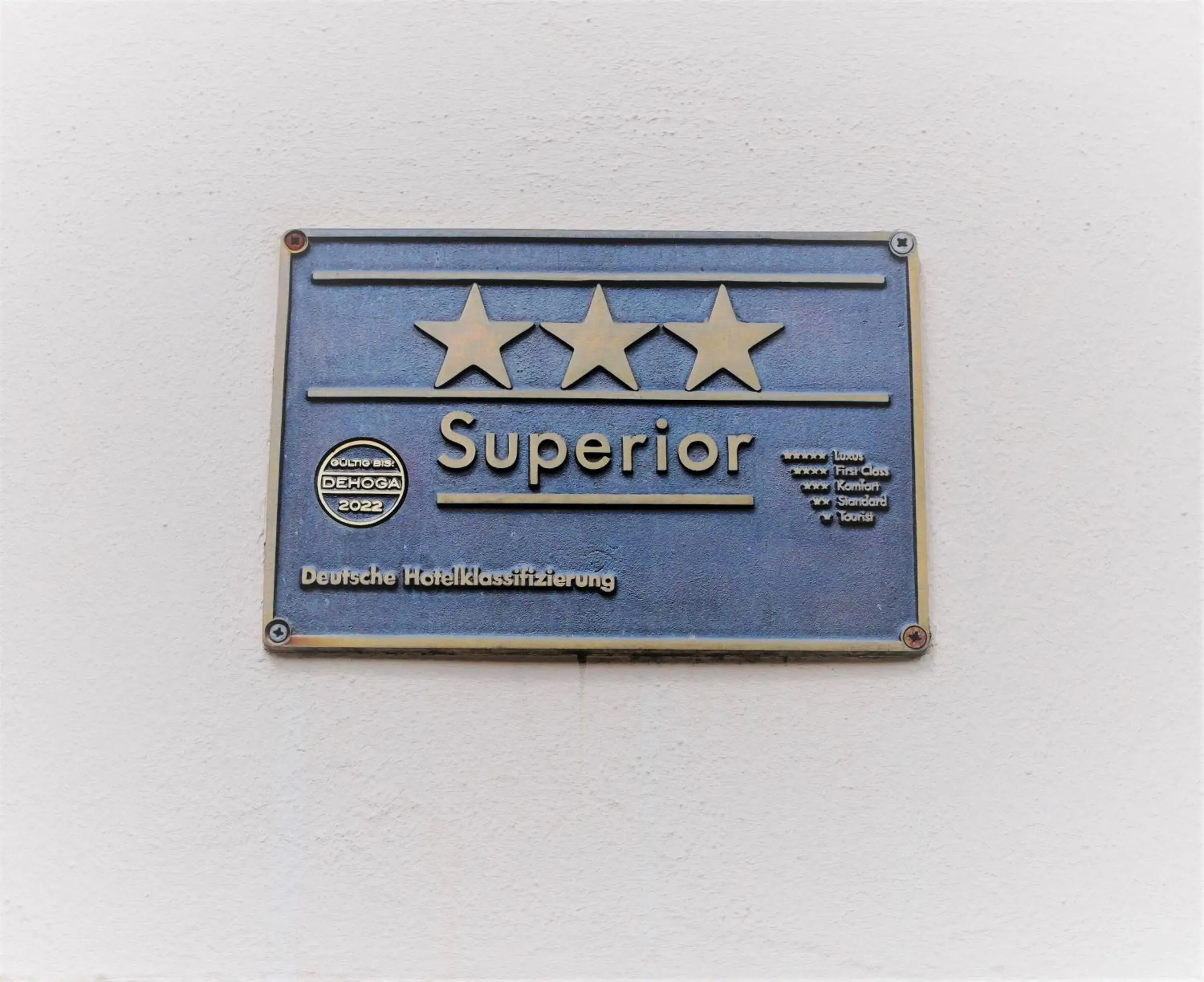 Certificate/Award, Property Logo/Sign in Hotel Hamburger Hof