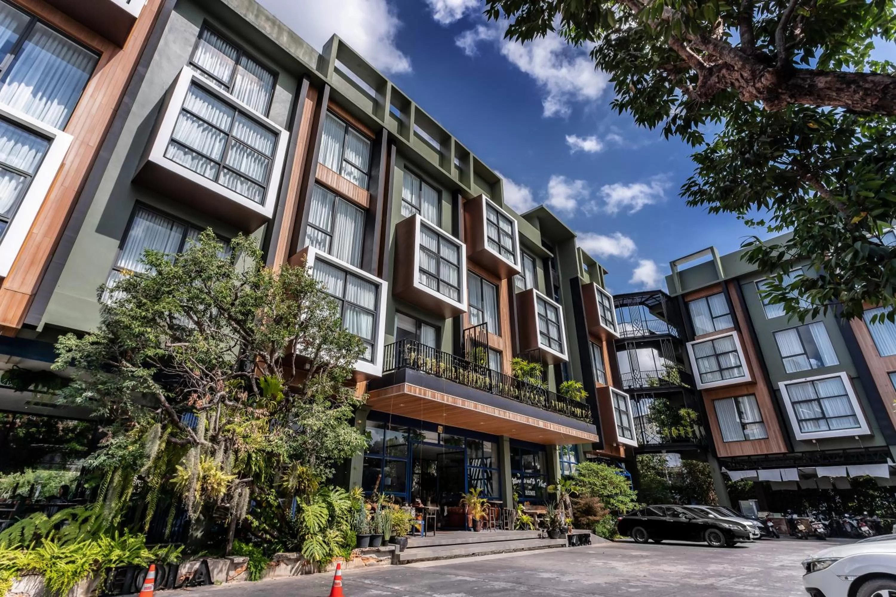 Property building in THE WOOD