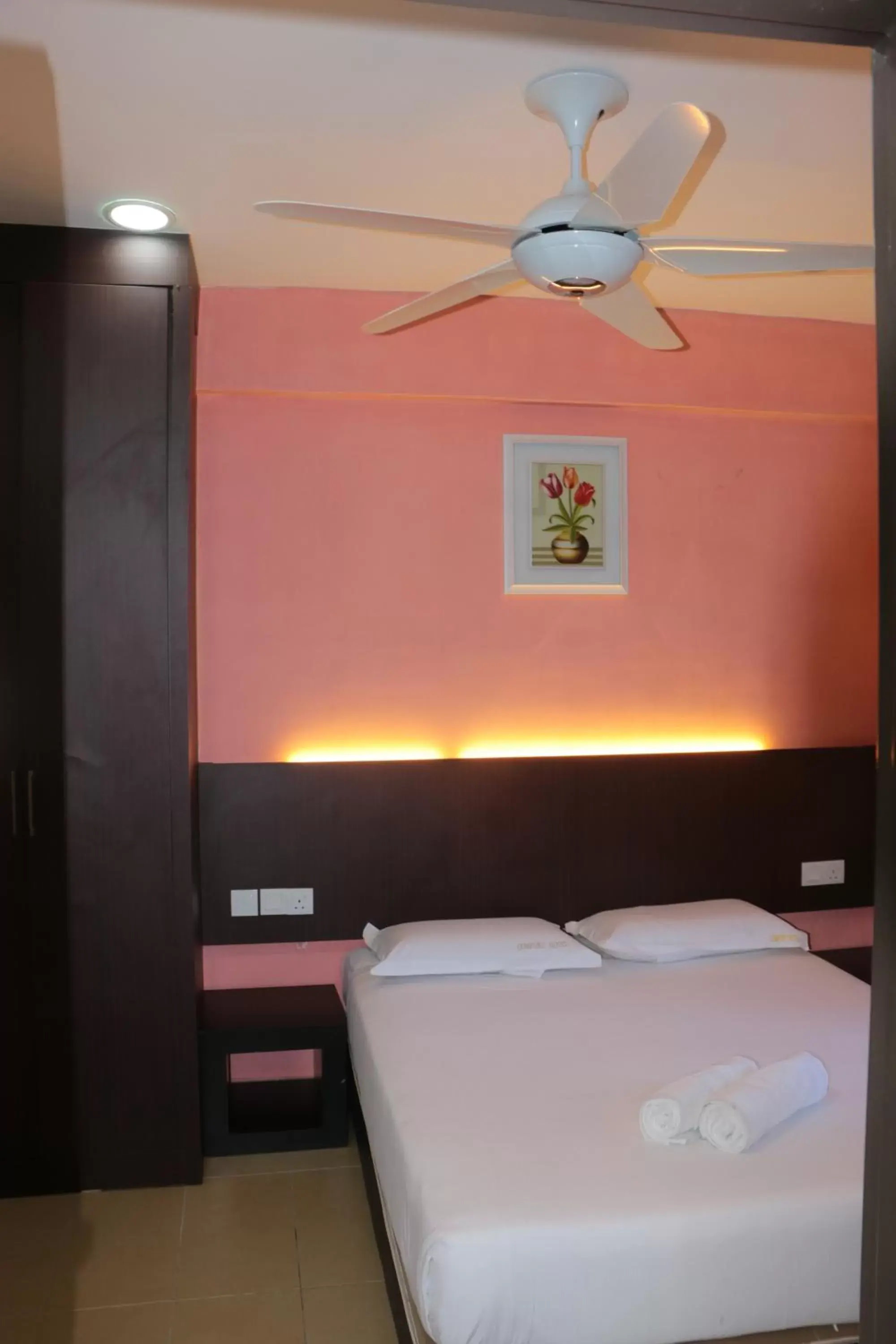 Bed in Bayu View Hotel Melaka