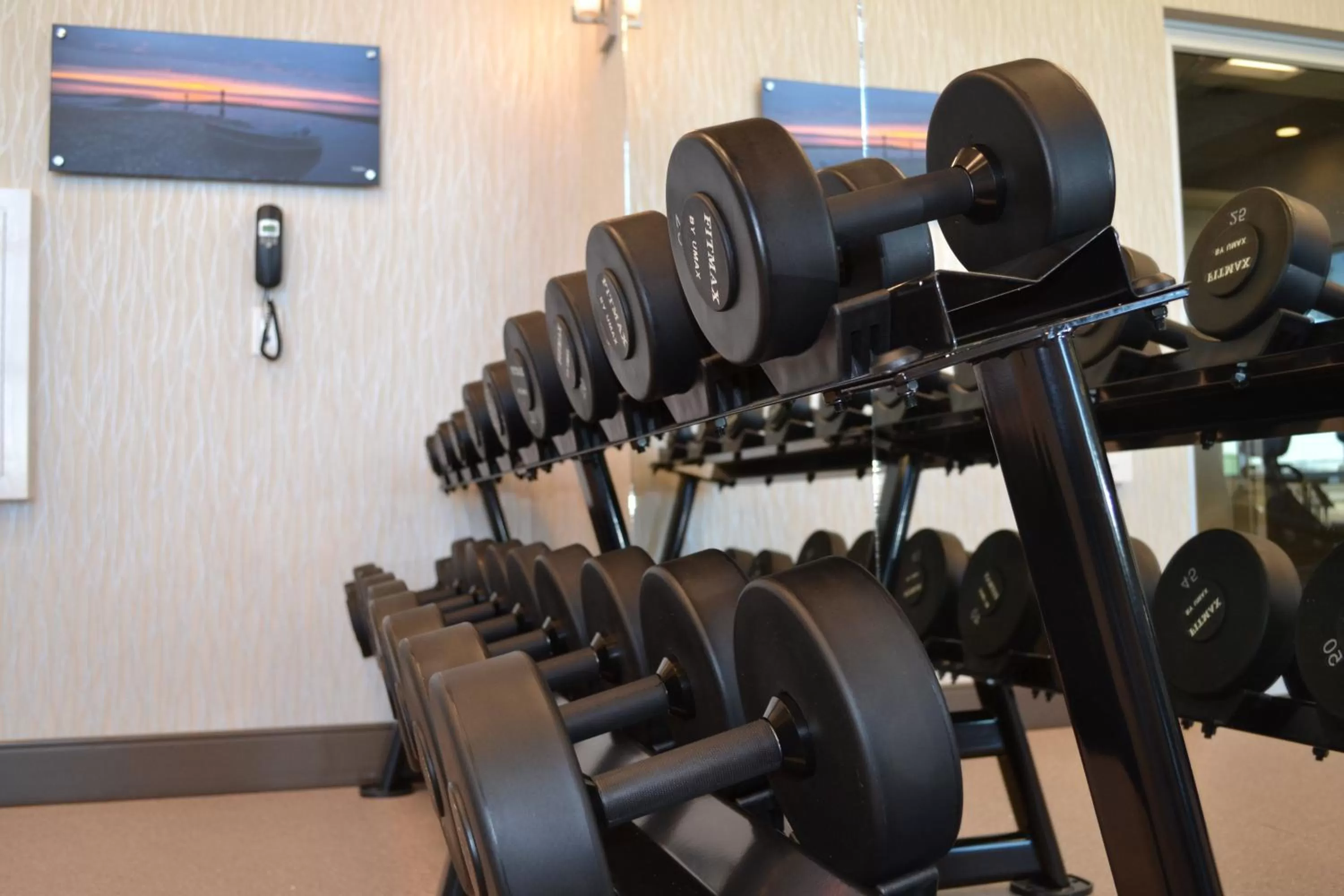 Fitness centre/facilities in Holiday Inn Express & Suites Cold Lake by IHG