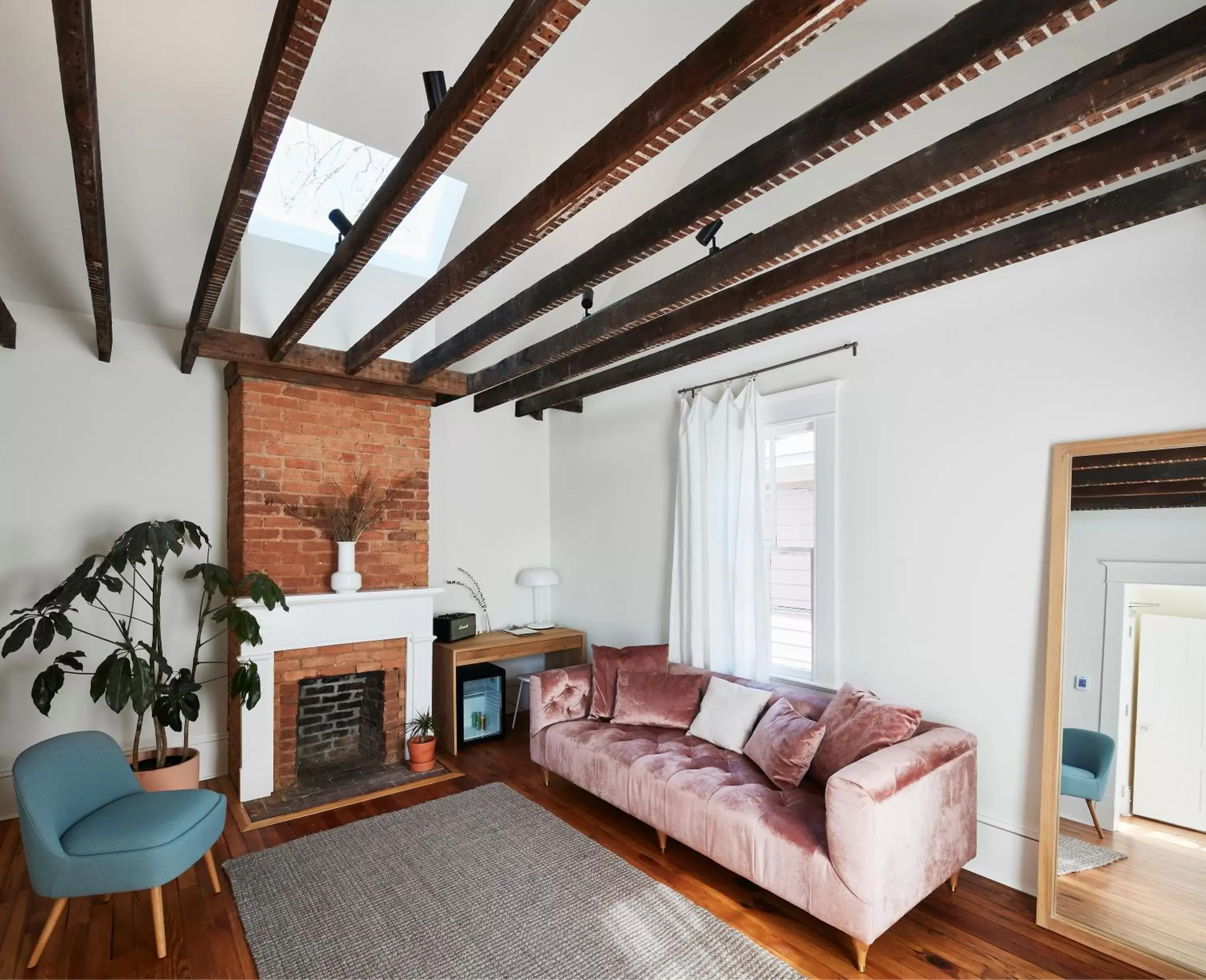 Seating Area in Guest House Raleigh