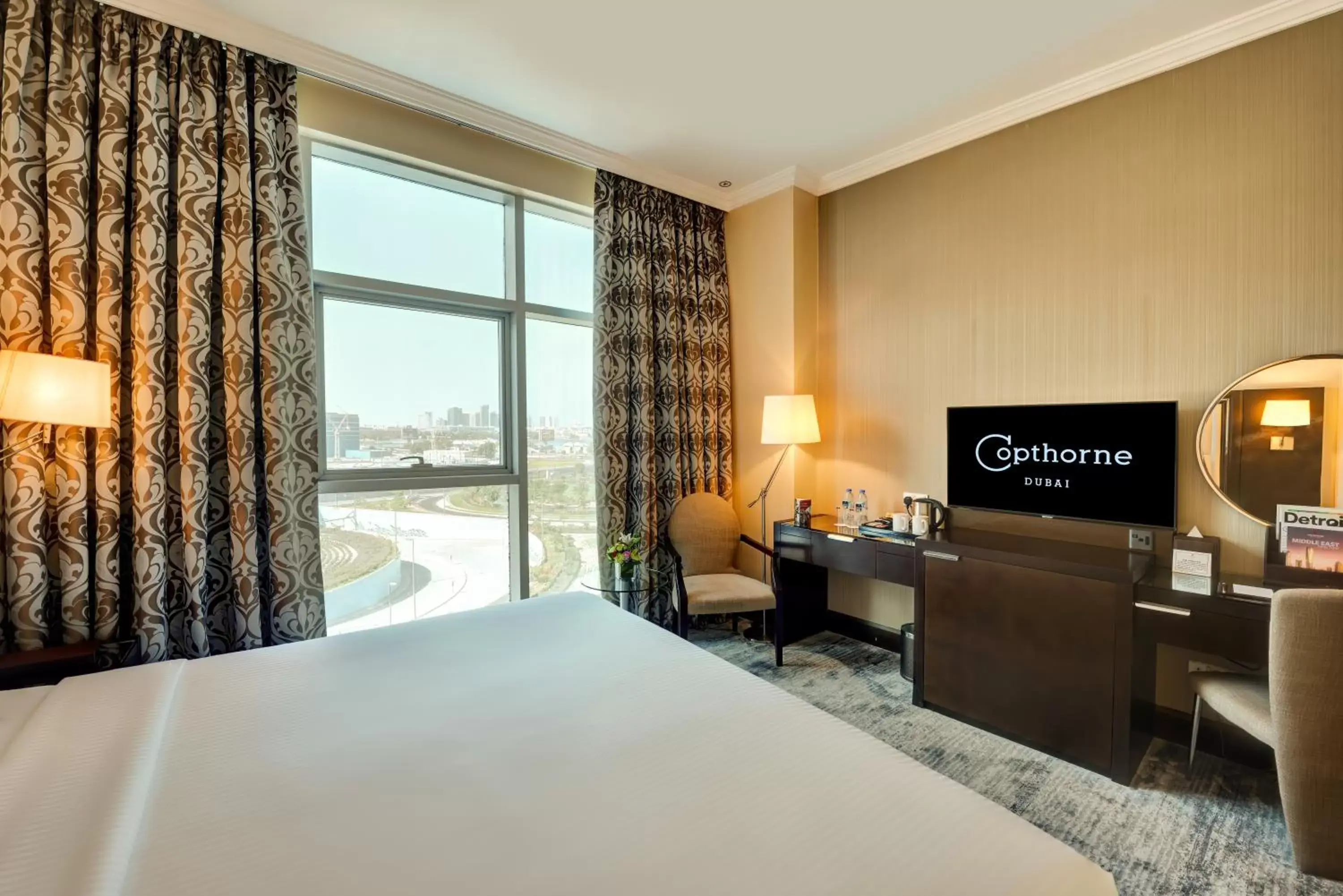 Bed in Copthorne Hotel Dubai