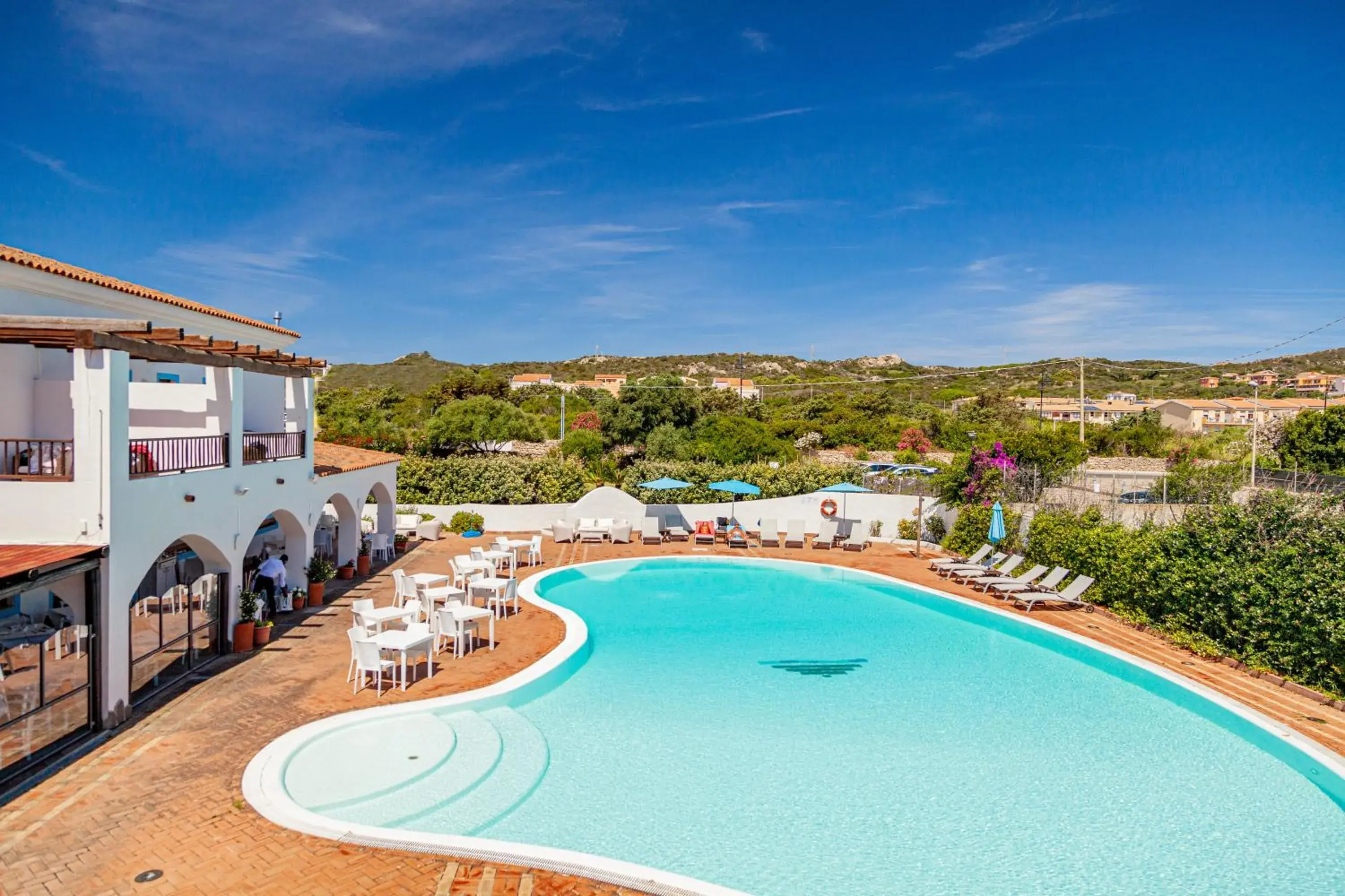 Swimming pool, Pool View in Hotel La Funtana