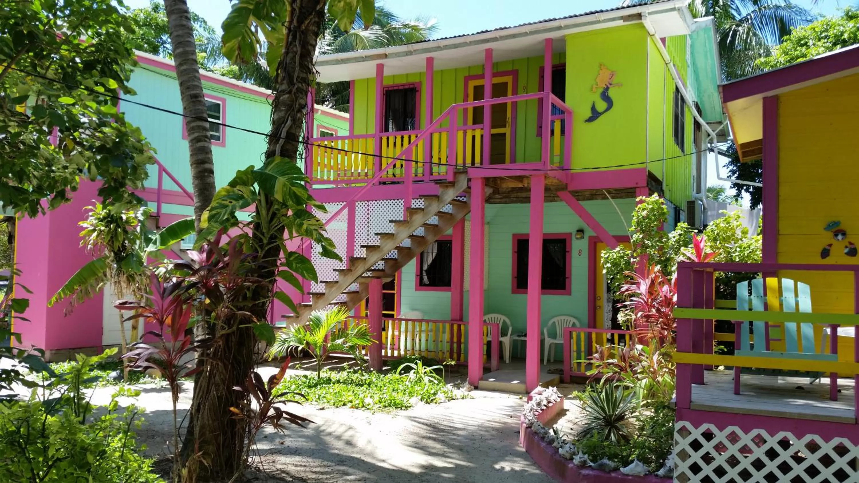 Property building in Barefoot Beach Belize
