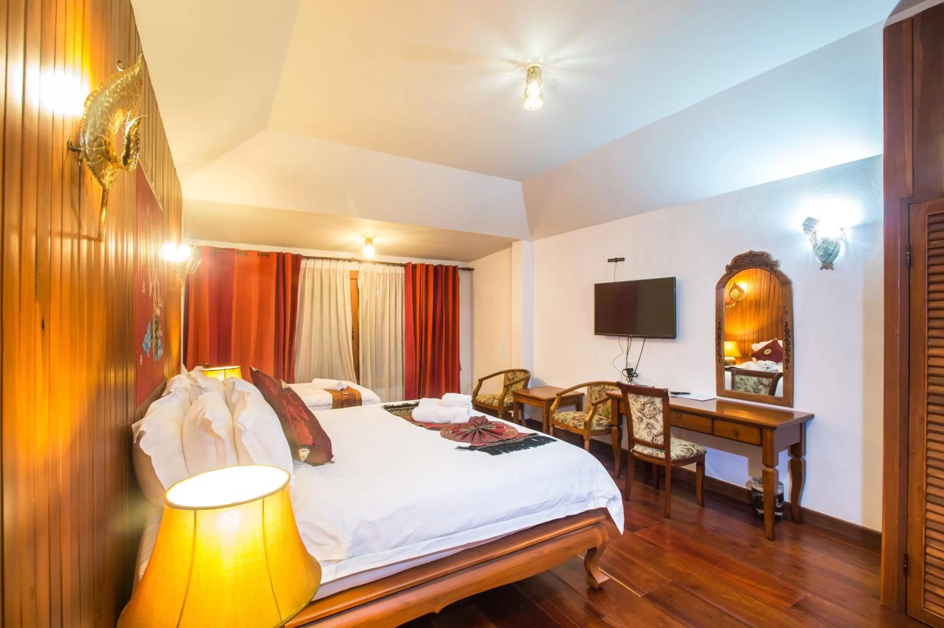 Photo of the whole room, Bed in Sasidara Resort Nan