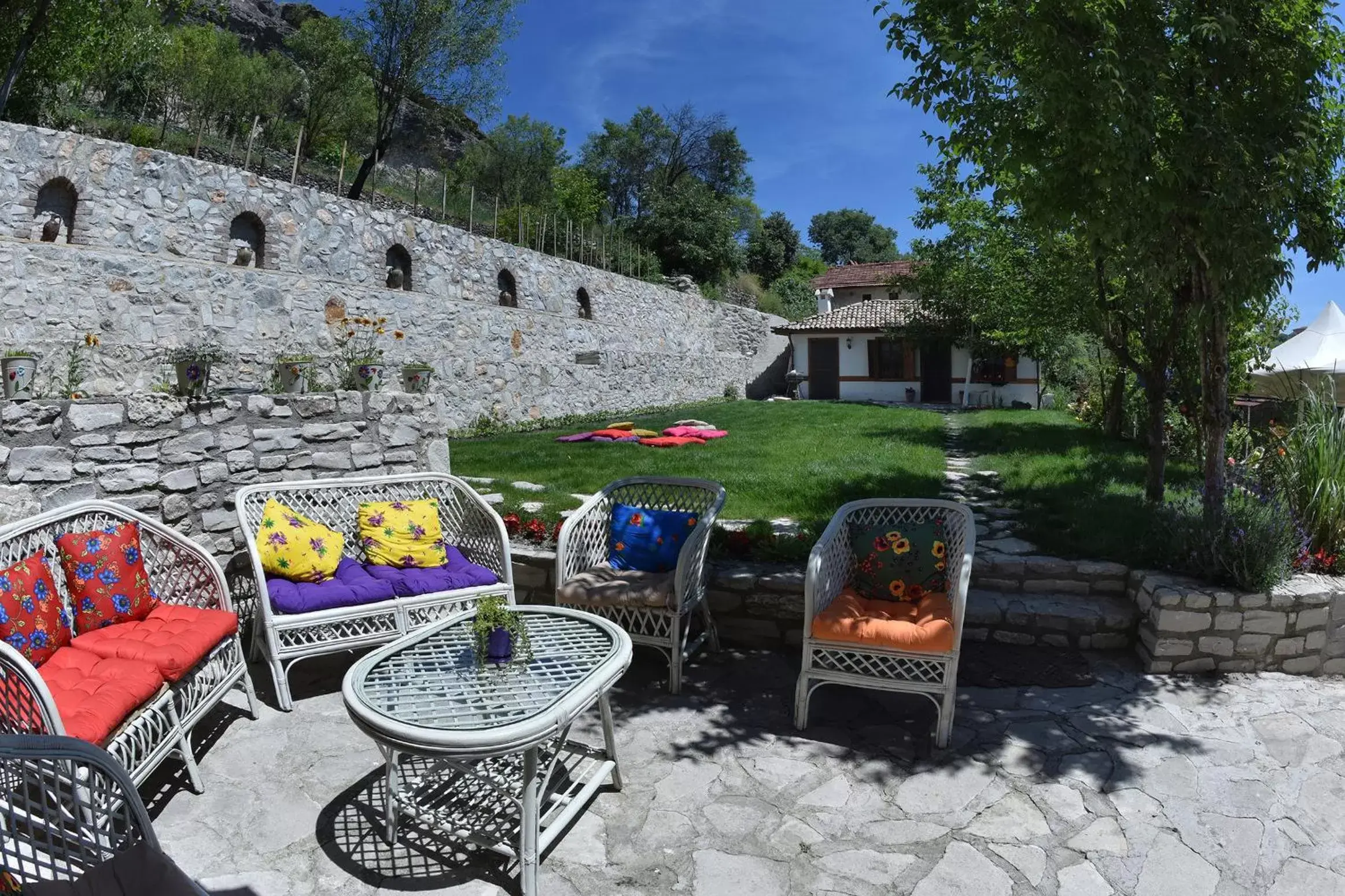 Patio, Patio/Outdoor Area in Dadibra Konak Hotel