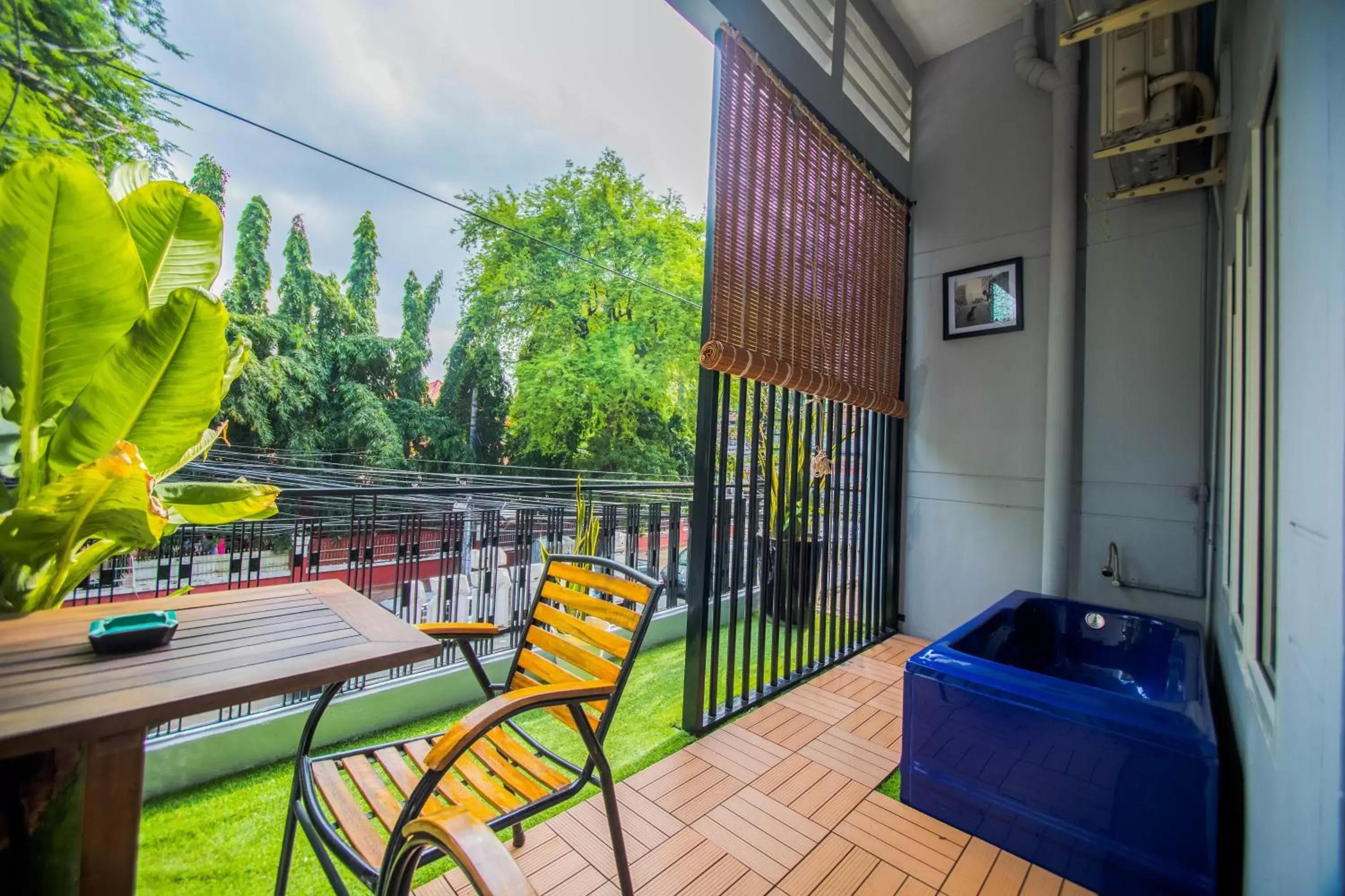 Balcony/Terrace in The Artist Residence