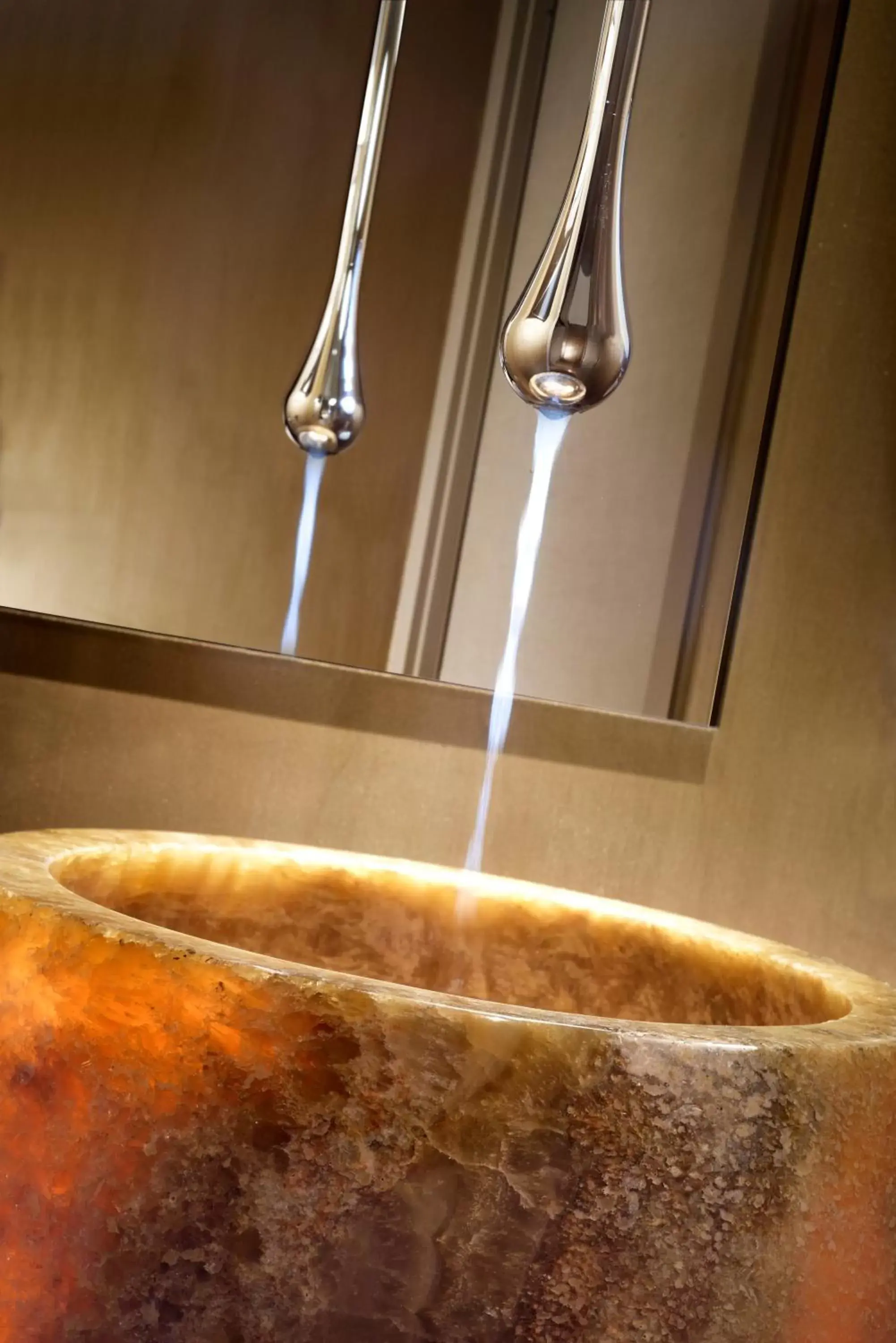 Decorative detail, Bathroom in Milan Suite Hotel