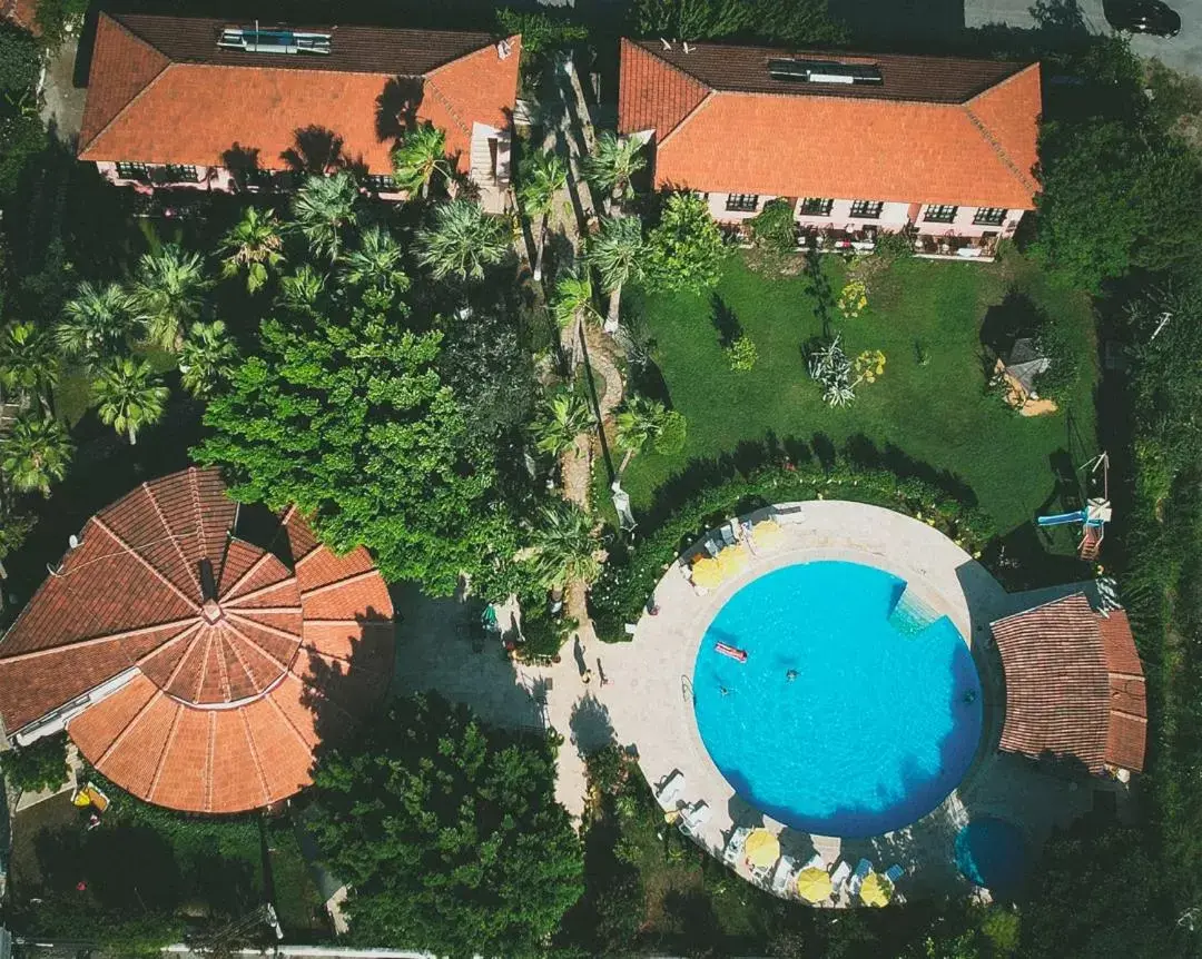 Bird's eye view, Bird's-eye View in Hotel Palme Dalyan