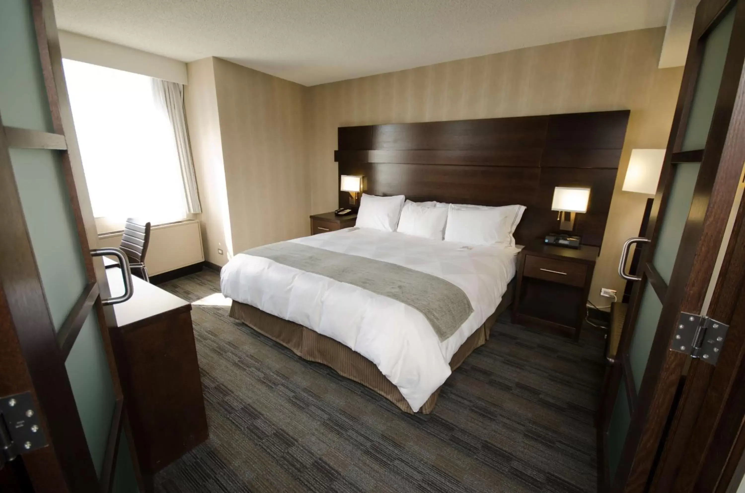 Photo of the whole room, Bed in Radisson Hotel Winnipeg Downtown