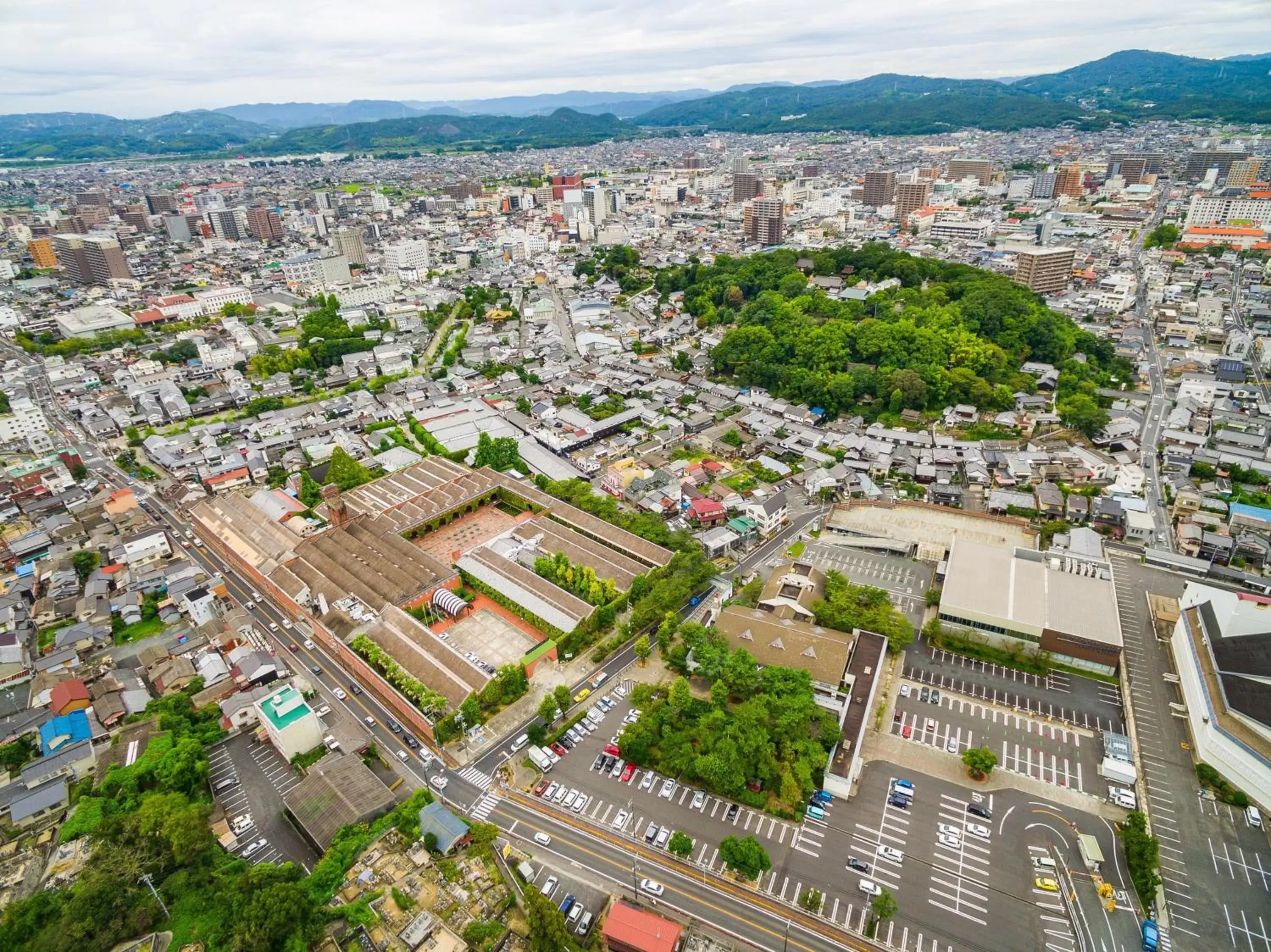Property building, Bird's-eye View in Kurashiki Ivy Square