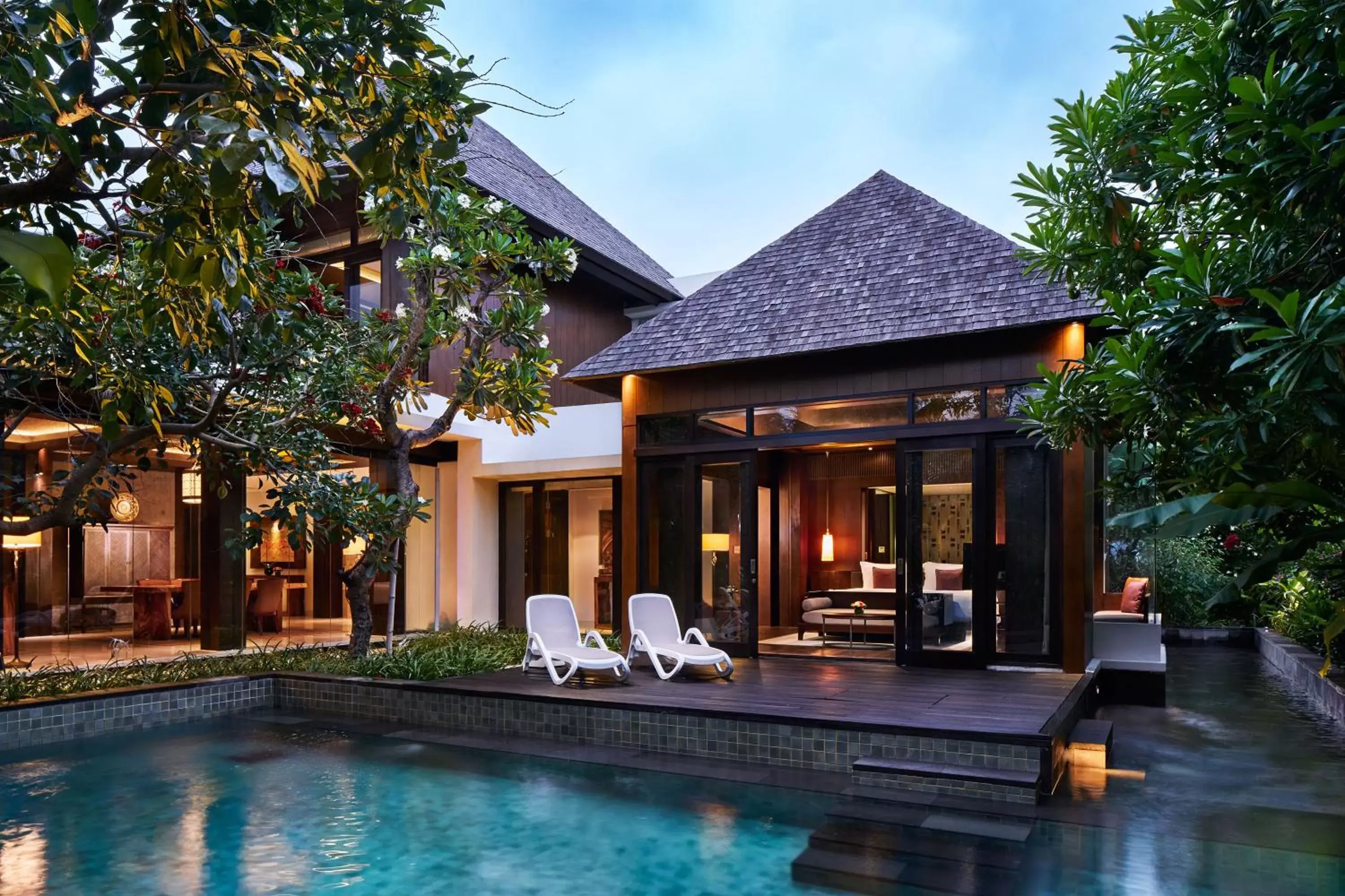 Property building, Swimming Pool in The Anvaya Beach Resort Bali