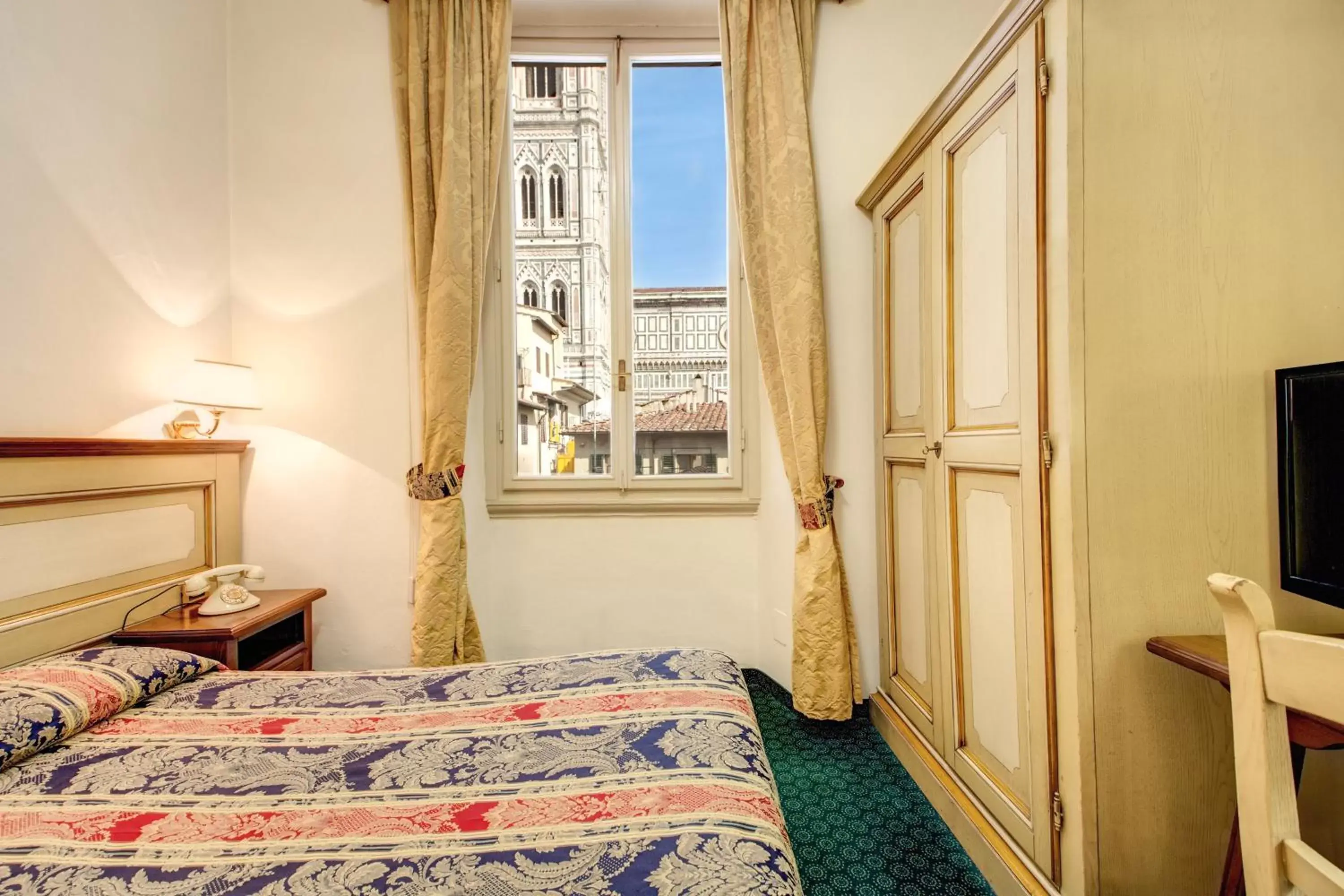 Bed in Hotel De Lanzi