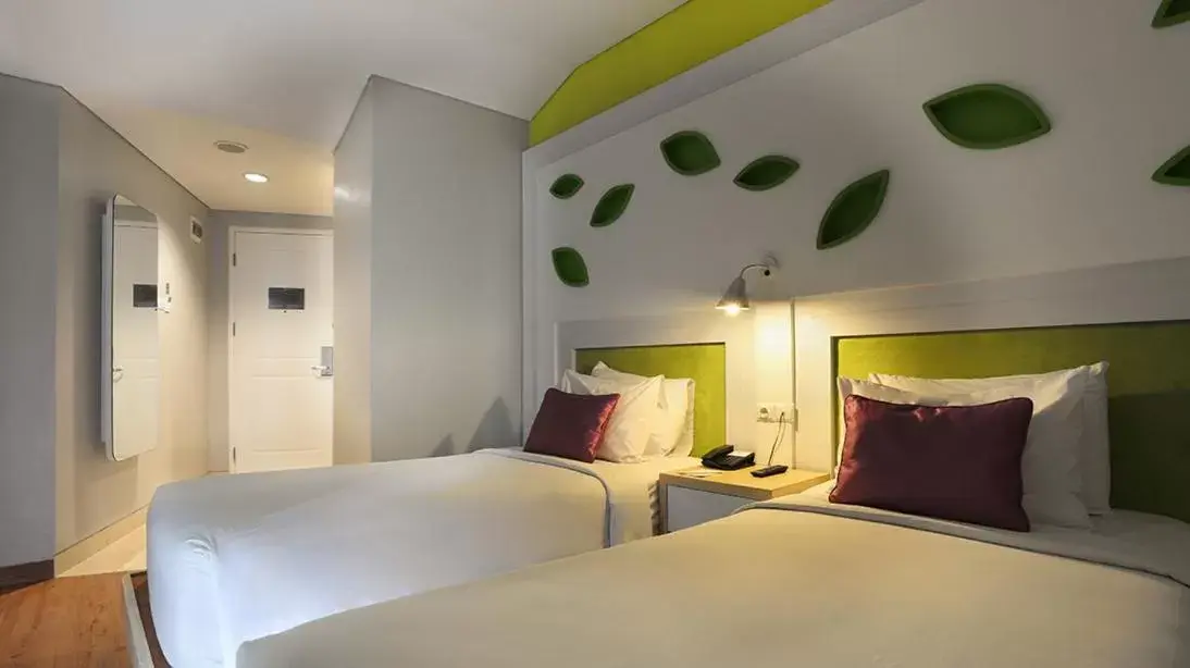 Bedroom, Bed in Shakti Hotel Bandung
