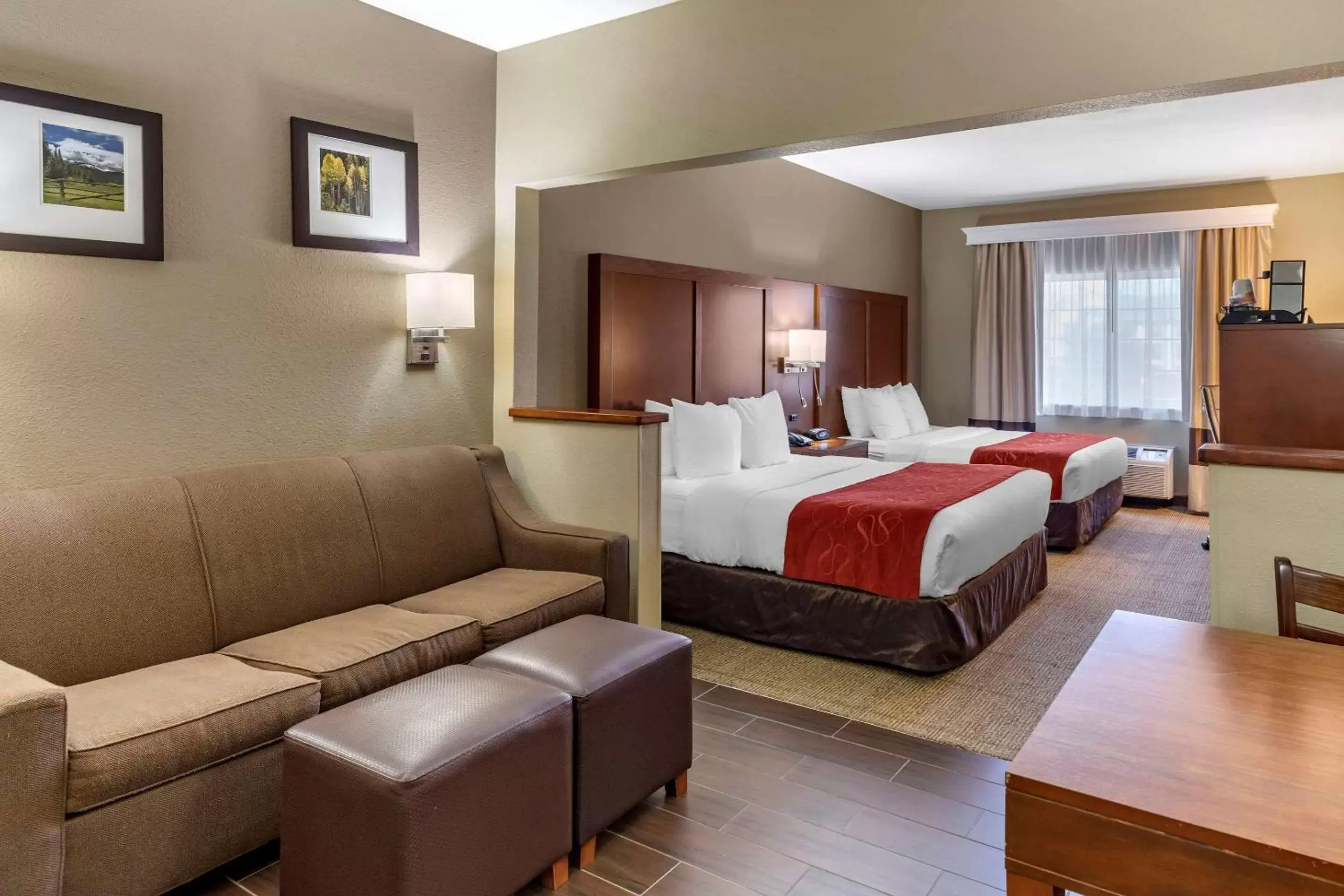 Queen Suite with Two Queen Beds - Non Smoking in Comfort Suites Fort Collins Near University Queen Suite with Two Queen Beds - Non Smoking in Comfort Suites Fort Collins Near University