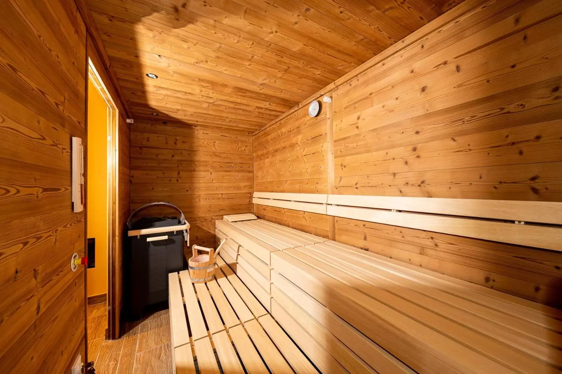 Sauna in Hotel Bräurup