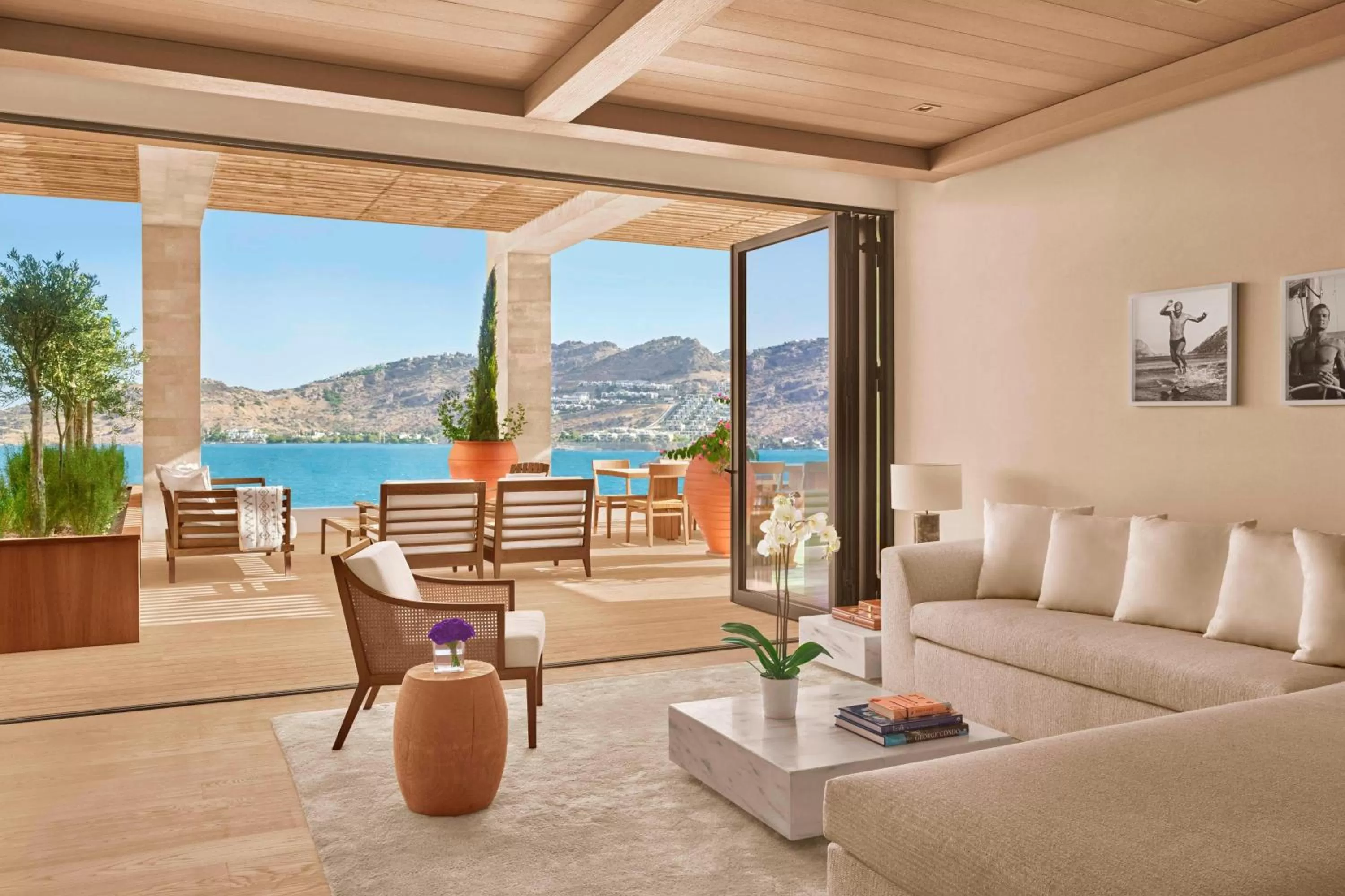 Bedroom in The Bodrum EDITION