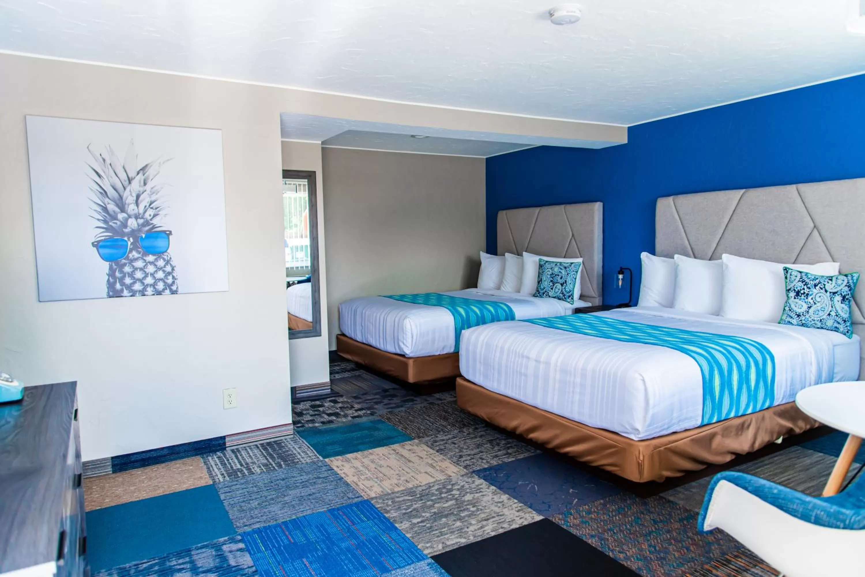 Bed in American Classic Inn