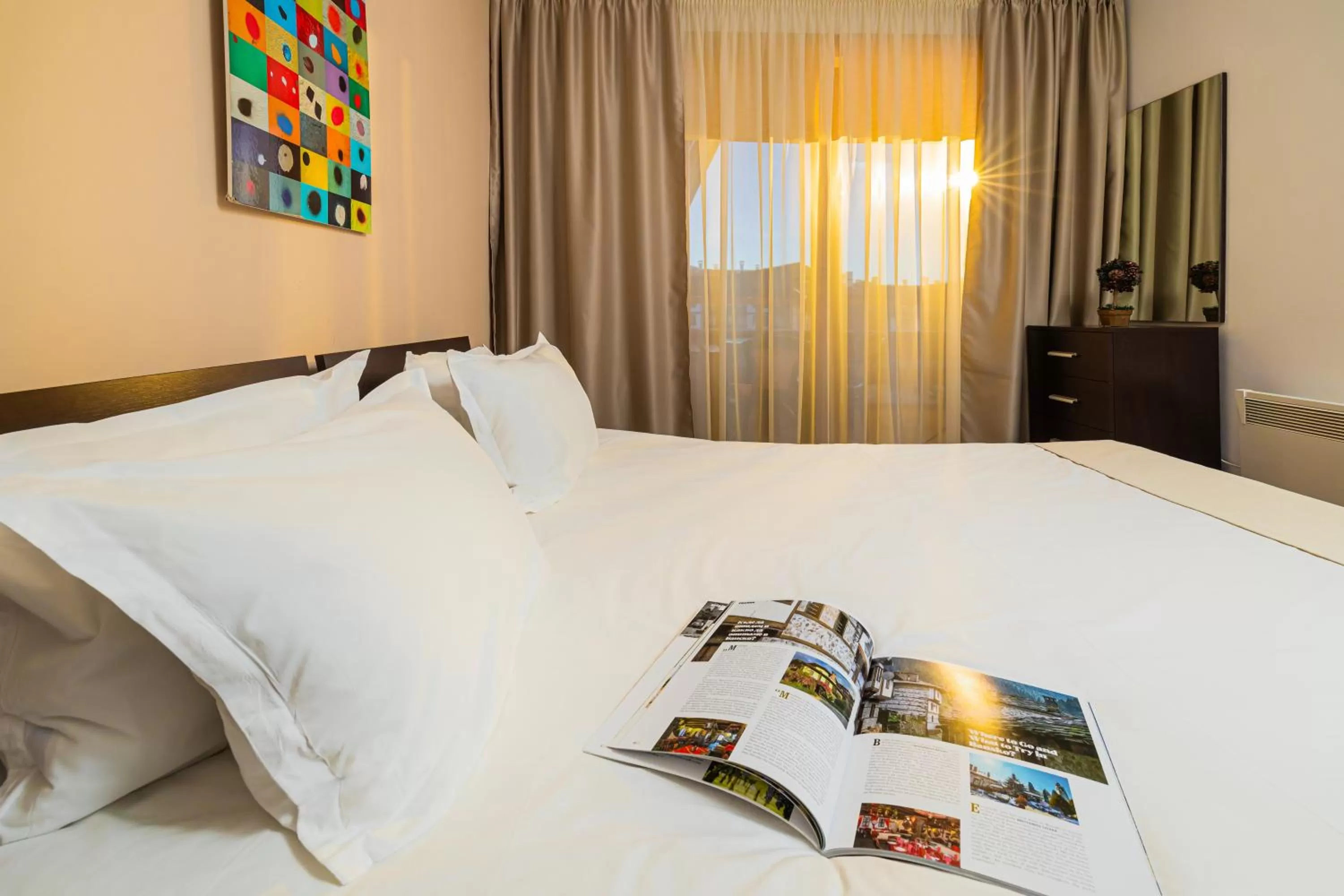 Bedroom, Bed in Green Life Bansko