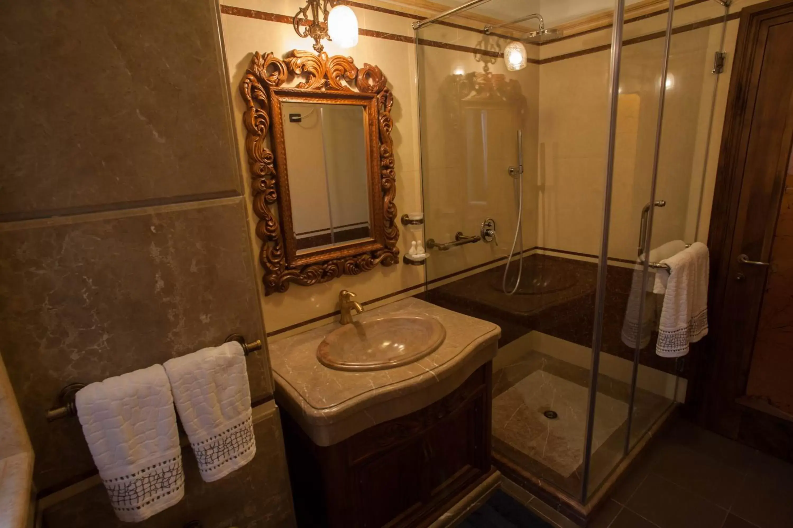 Shower, Bathroom in Brilant Antik Hotel