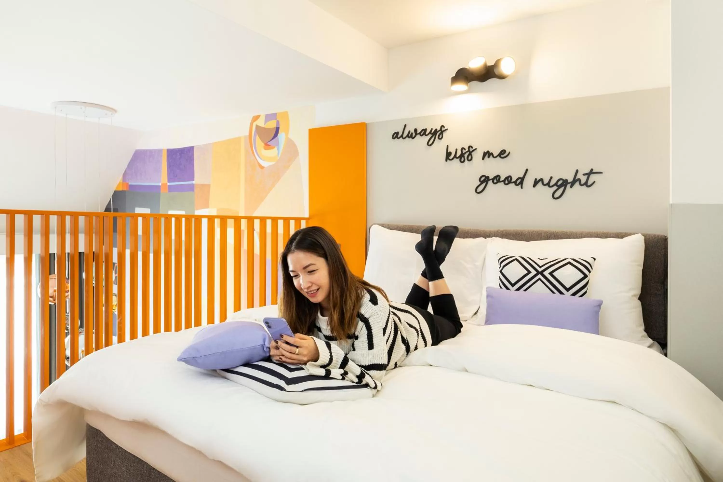 Bedroom, Bed in lyf Schönbrunn Vienna