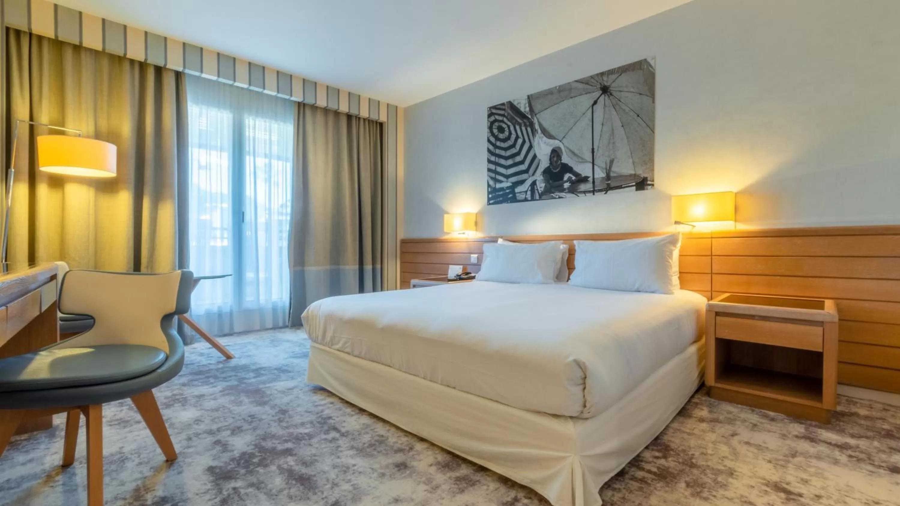 Photo of the whole room, Bed in Holiday Inn Nice - Port St Laurent by IHG