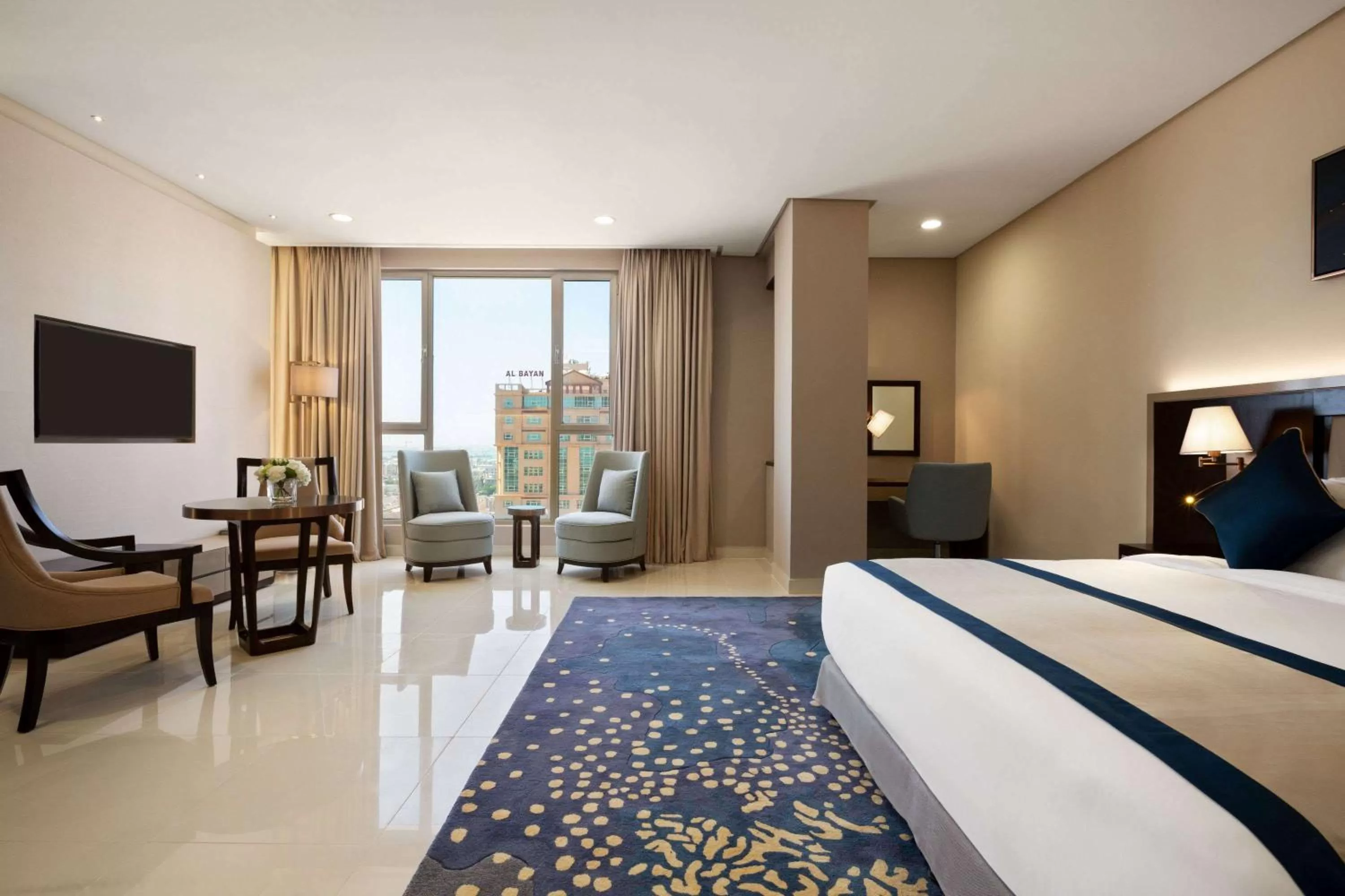 Photo of the whole room, Bed in Wyndham Garden Manama