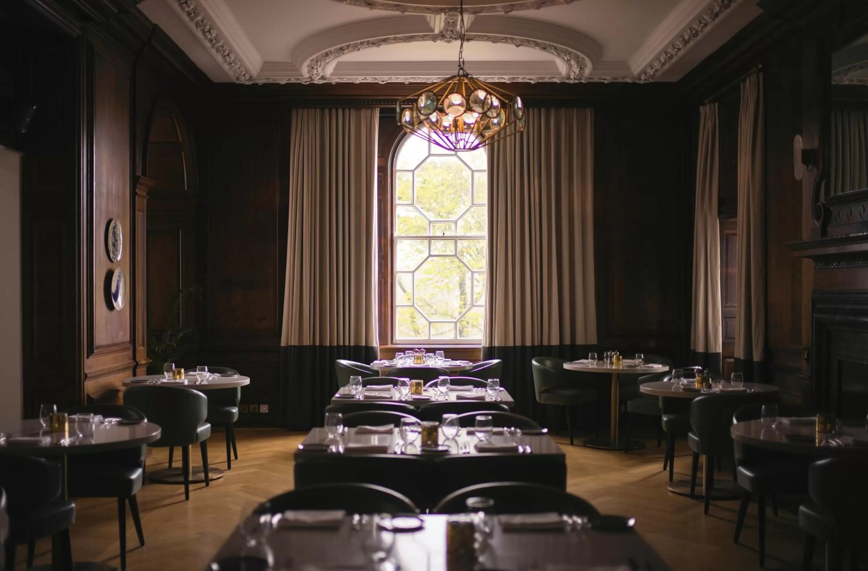 Restaurant/places to eat in Fowey Hall Hotel