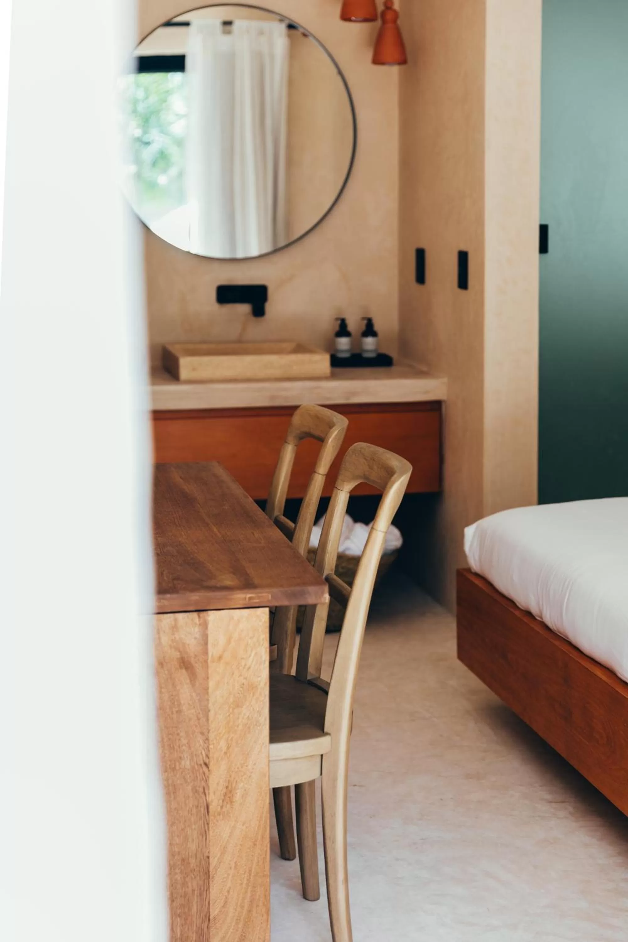 Bed in Cucu Hotel El Cuyo