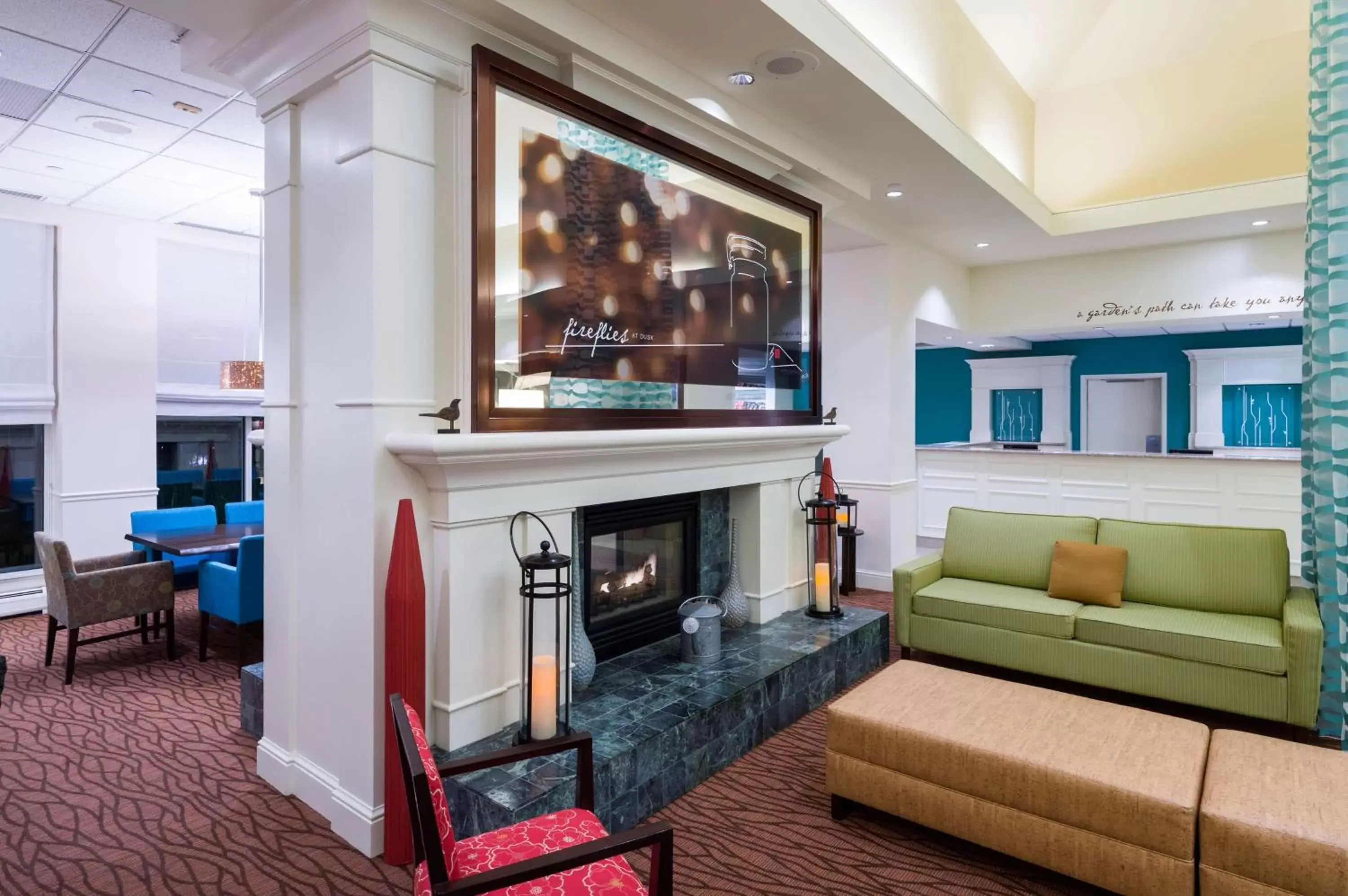Lobby or reception in Hilton Garden Inn Edison/Raritan Center