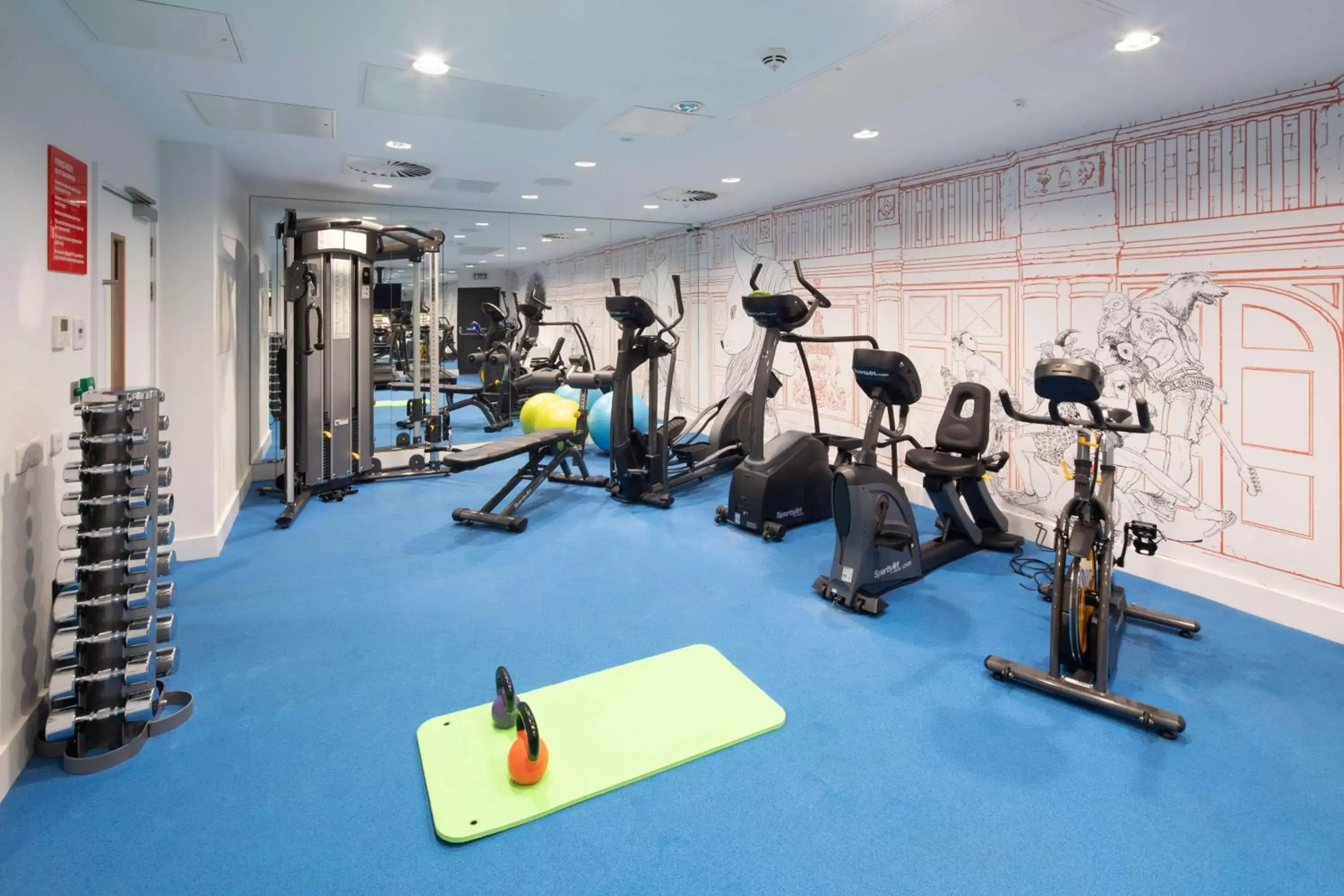 Activities, Fitness Center/Facilities in Radisson RED Hotel, Glasgow