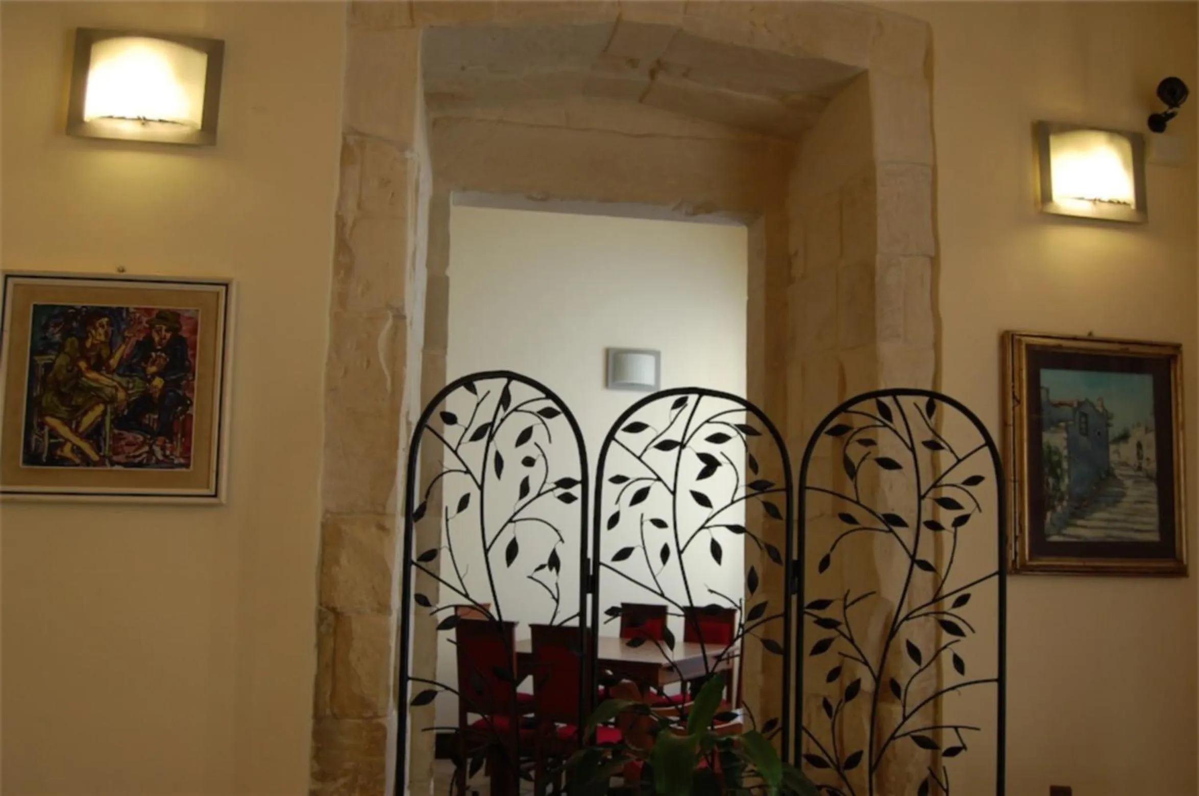 Communal lounge/ TV room in Hotel Miramare