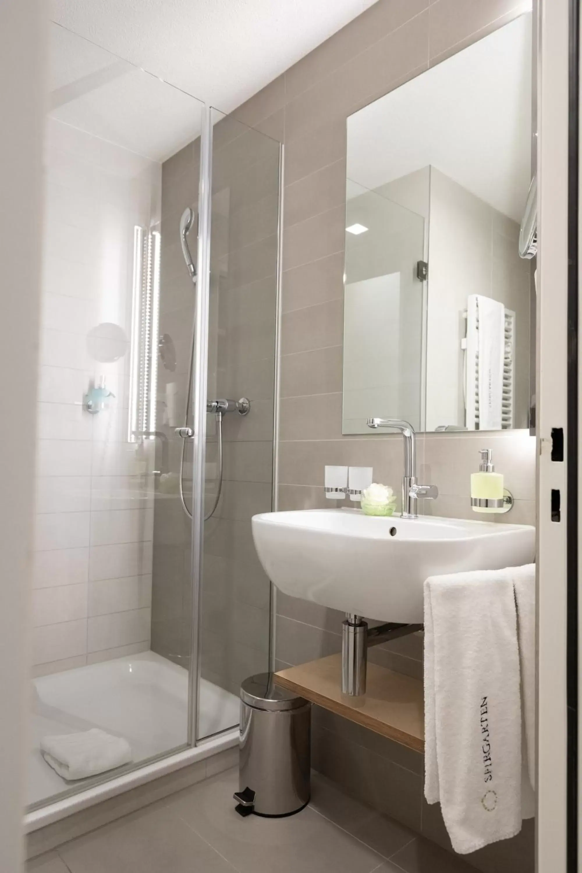 Shower, Bathroom in Best Western Hotel Spirgarten