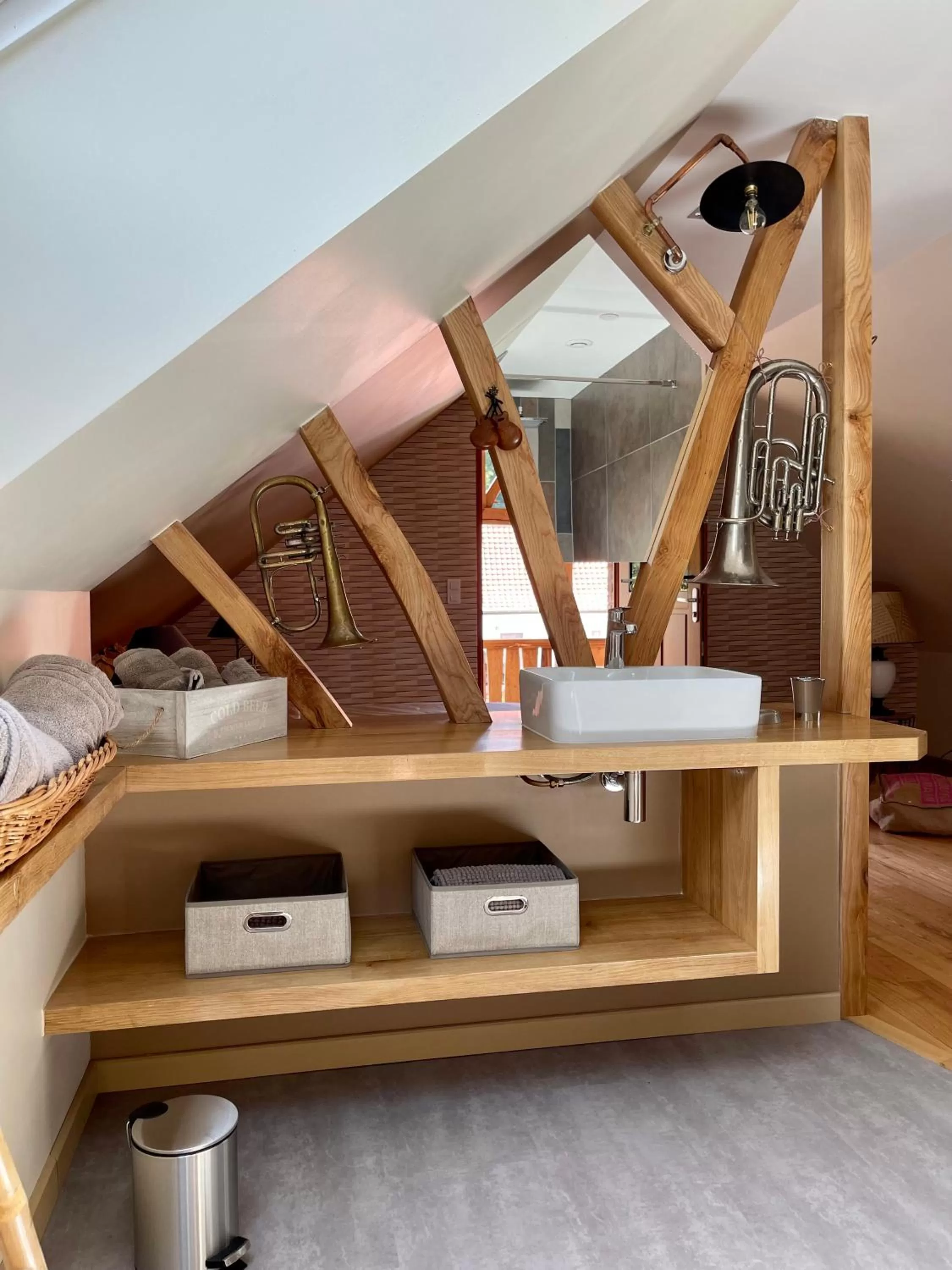 Bathroom in La Mésangeraie Gîte Chambres d'hôtes