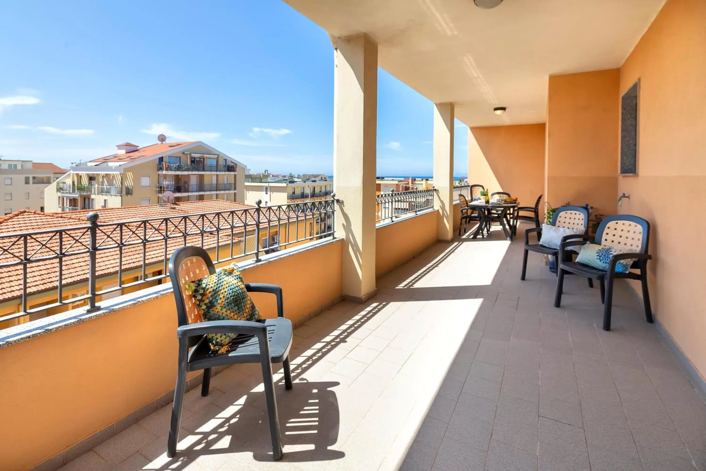 Balcony/Terrace in KaRol Casa Vacanze