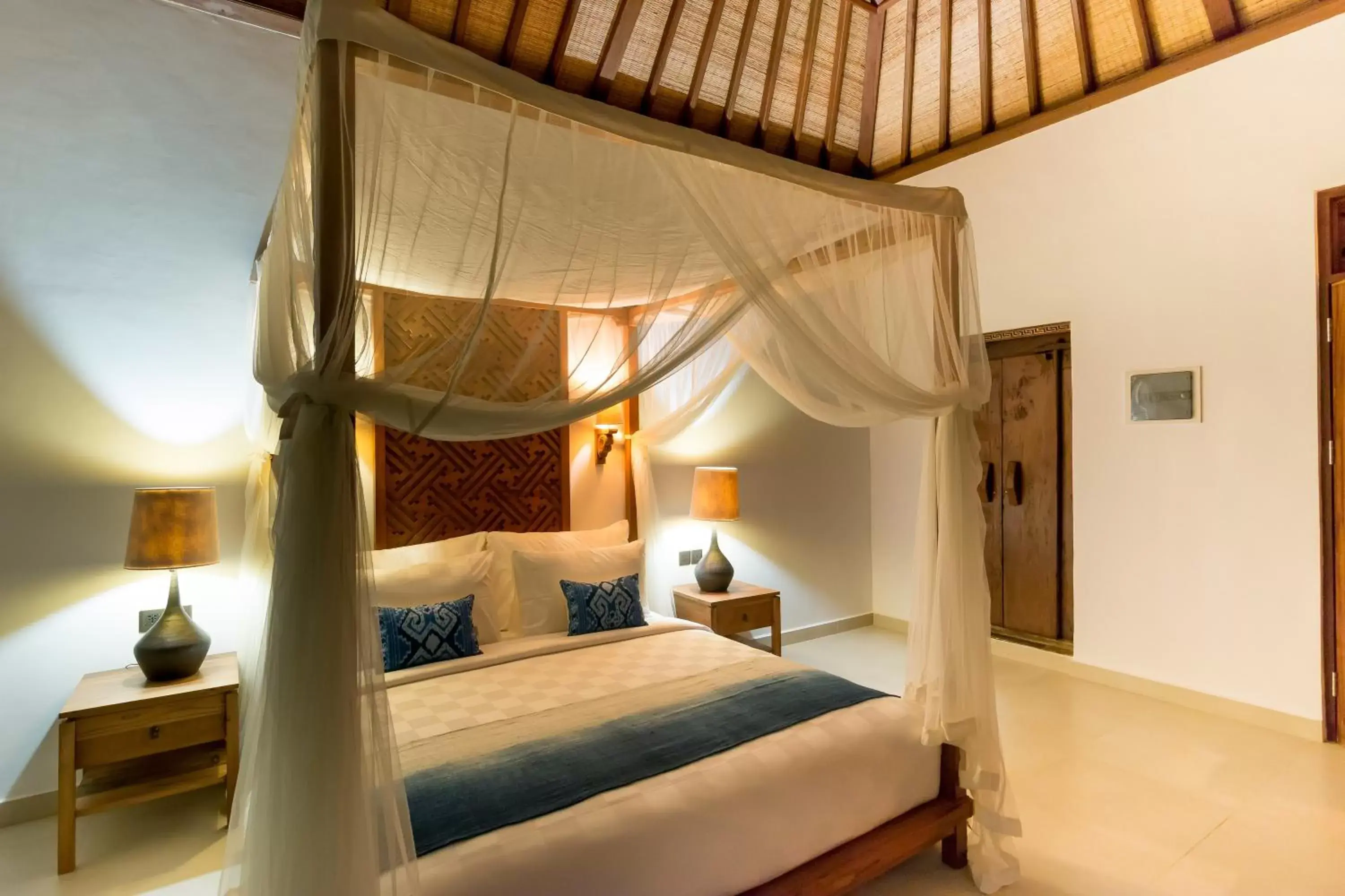 Bedroom, Bed in Ulun Ubud Resort - CHSE Certified