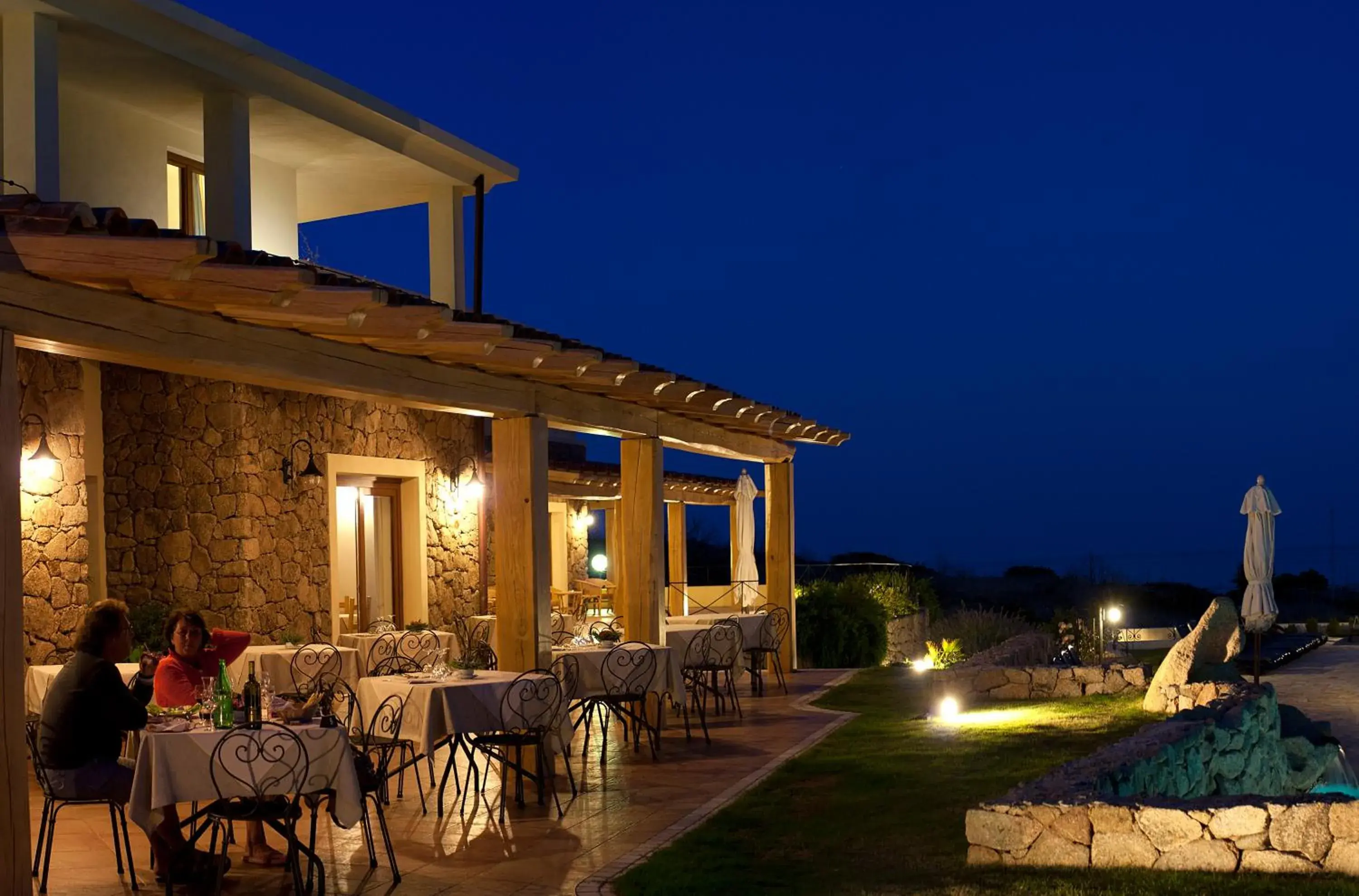 Facade/entrance in Hotel Villa Gustui Maris