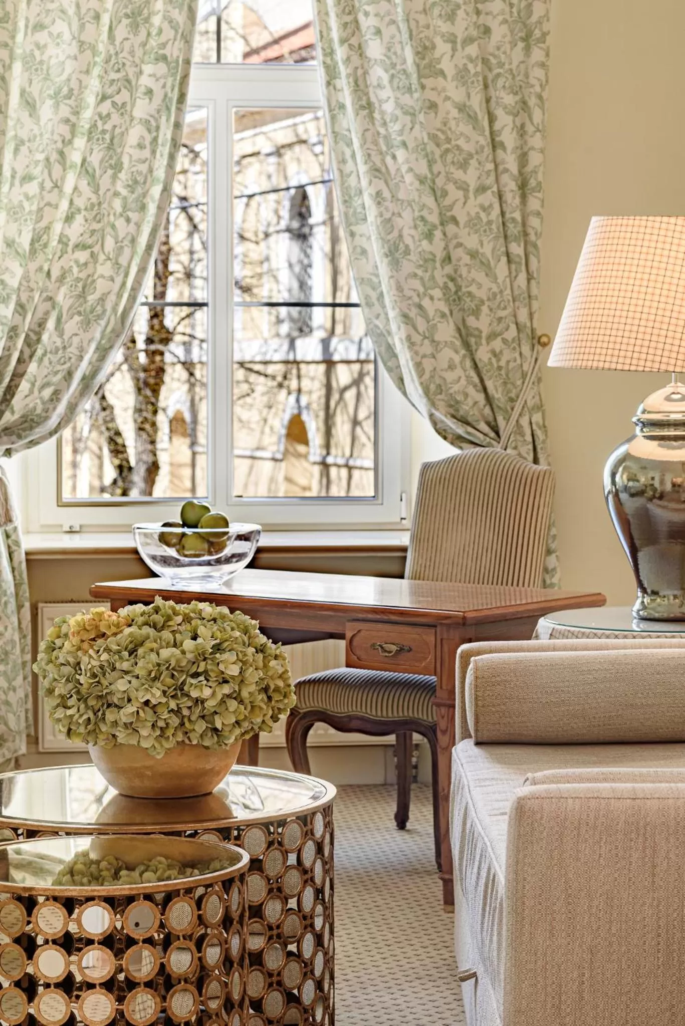 Seating area in NARUTIS Hotel - Small Luxury Hotels of The World