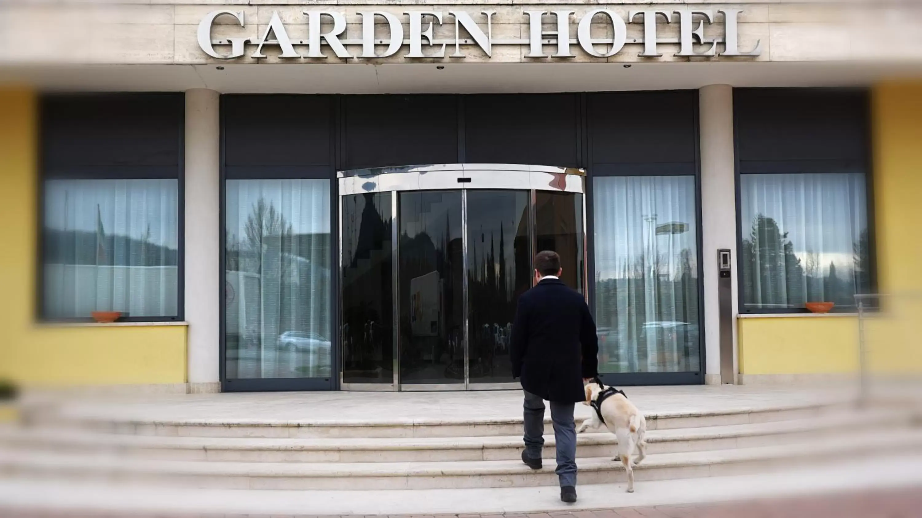 Facade/entrance in Garden Hotel