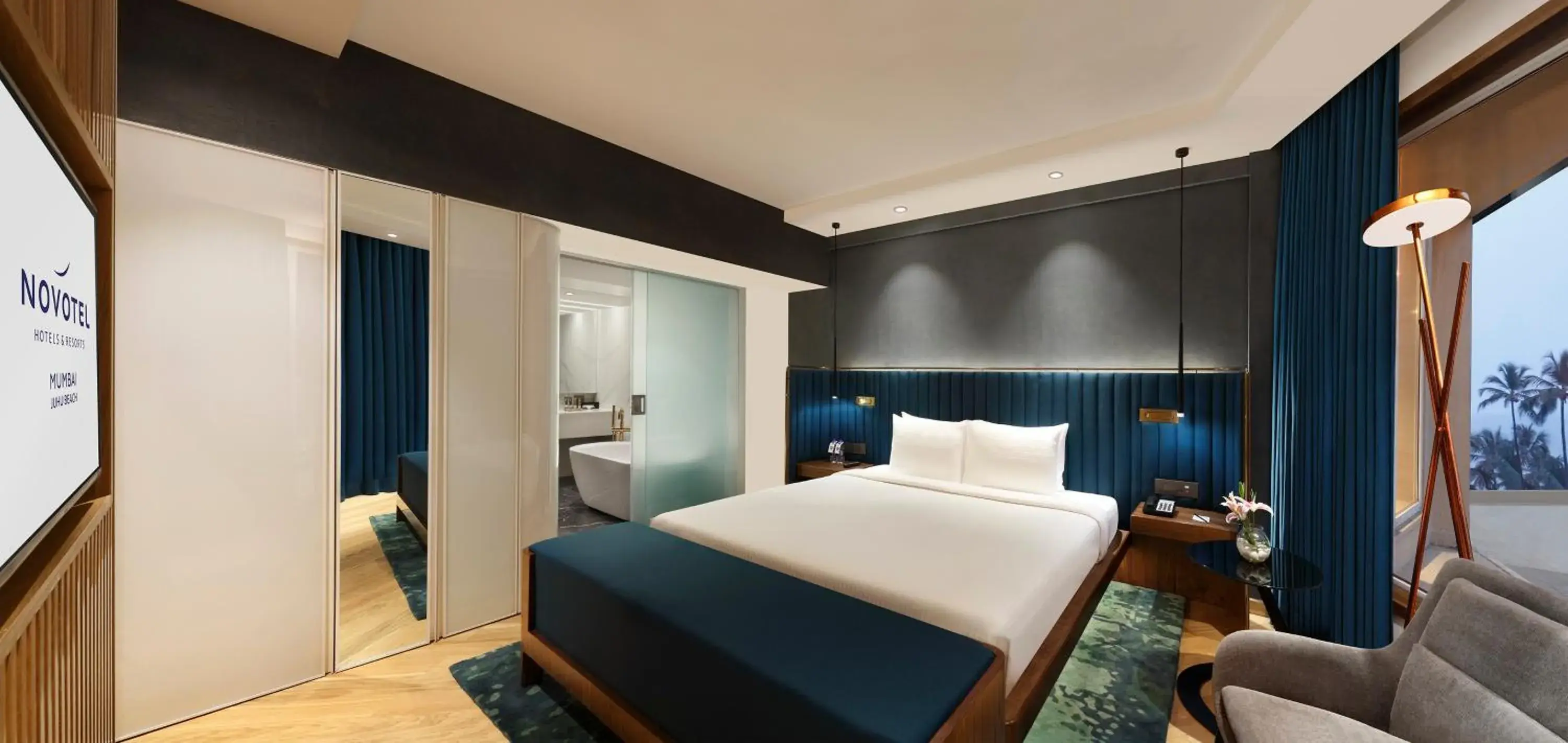 Bedroom, Bed in Novotel Mumbai Juhu Beach