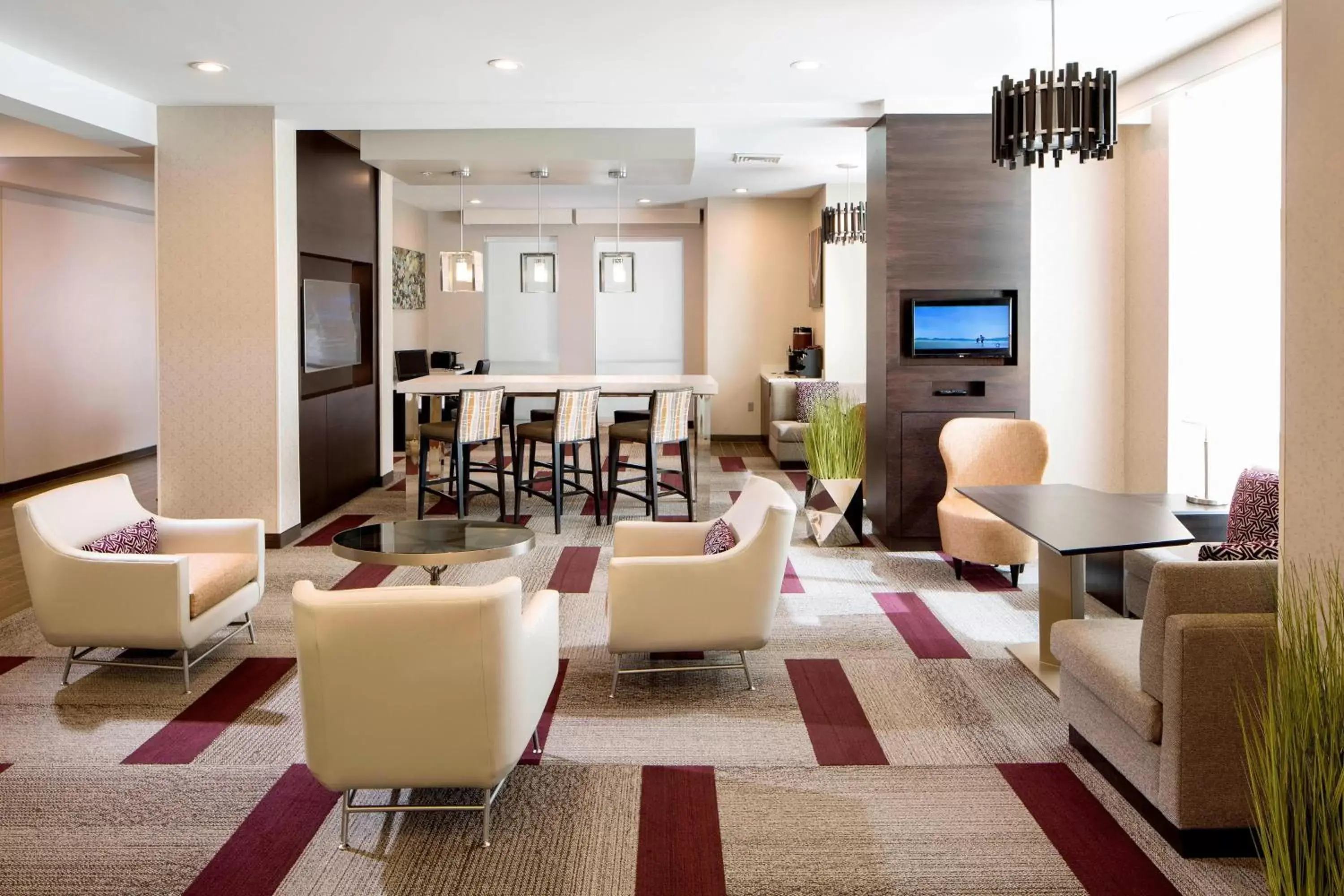 Lobby or reception, Lounge/Bar in Residence Inn by Marriott Tallahassee Universities at the Capitol