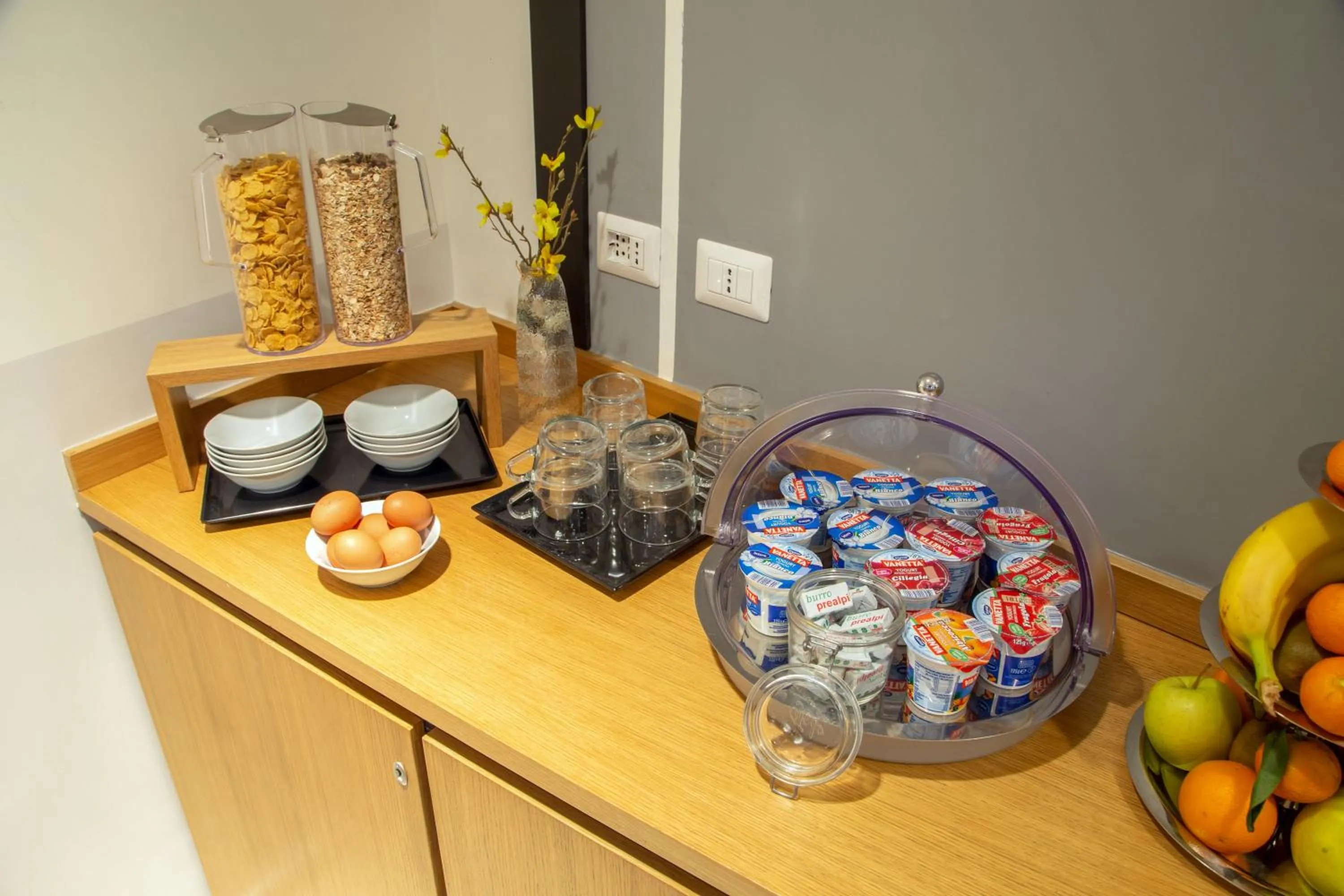 Food close-up in Viminale View Hotel