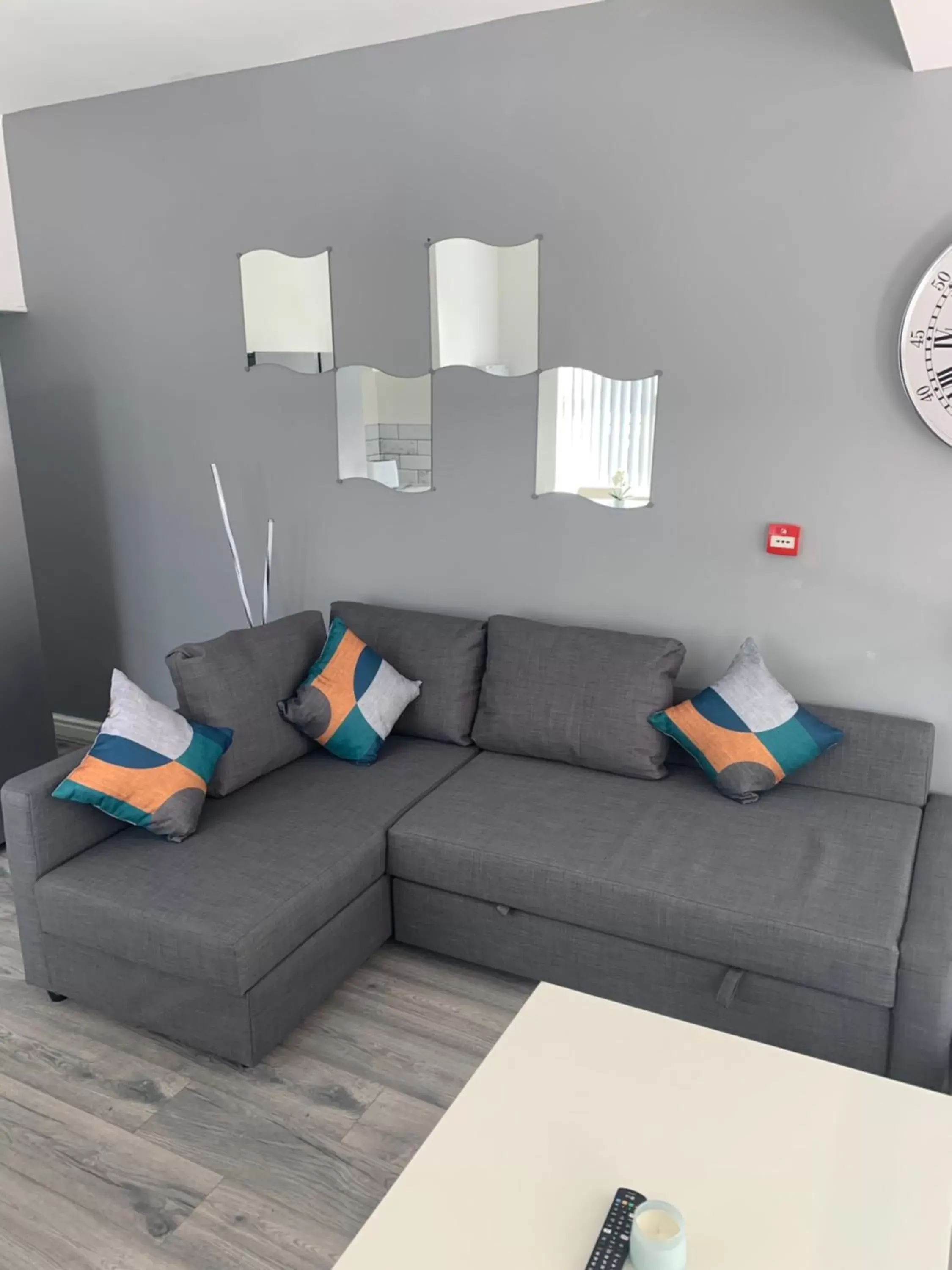 Seating Area in Smeaton serviced Accommodation