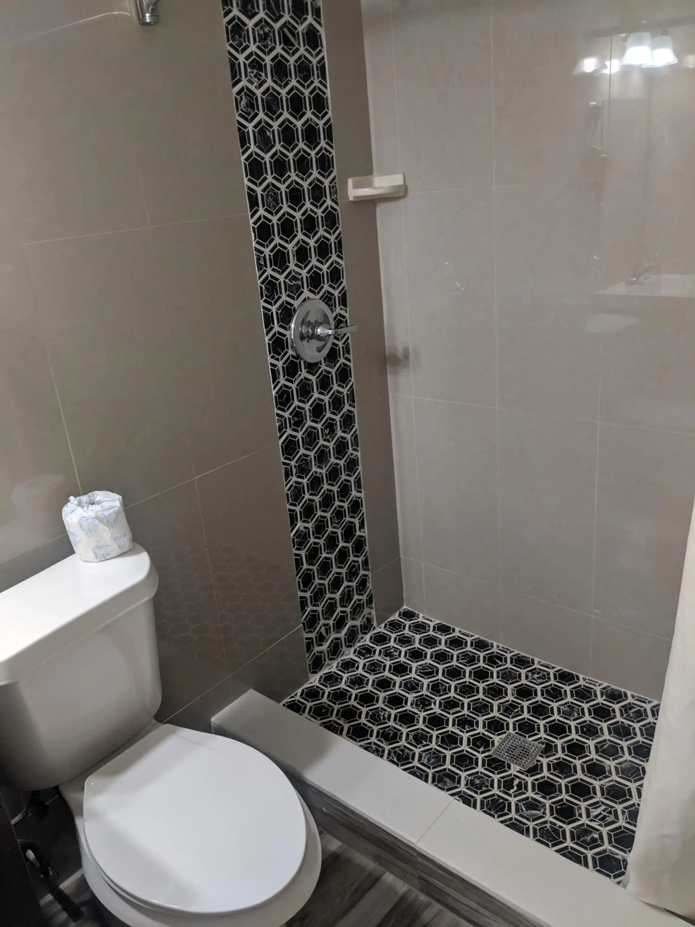 Bathroom in A-1 Budget Motel